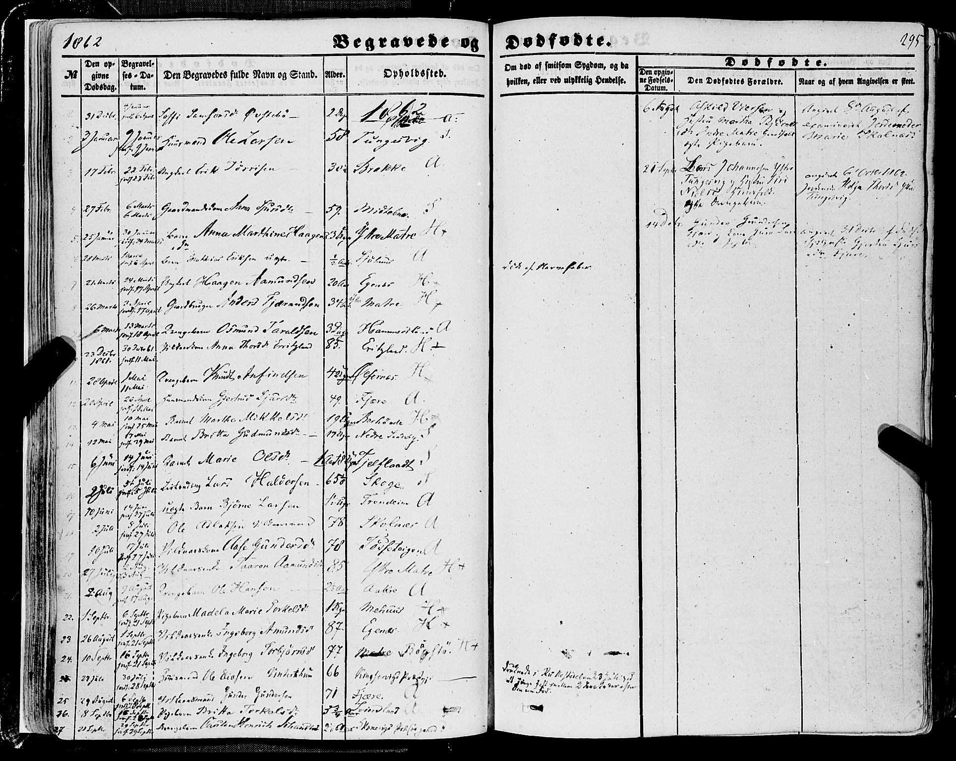 Skånevik sokneprestembete, AV/SAB-A-77801/H/Haa: Parish register (official) no. A 5II, 1848-1869, p. 295