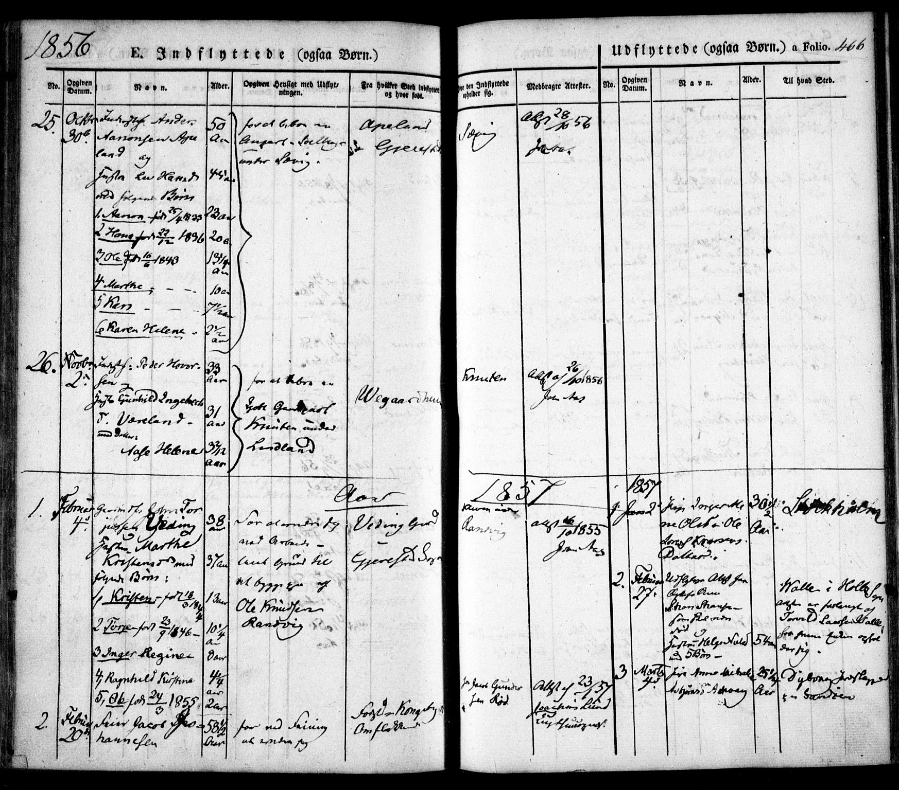 Søndeled sokneprestkontor, SAK/1111-0038/F/Fa/L0002: Parish register (official) no. A 2, 1839-1860, p. 466