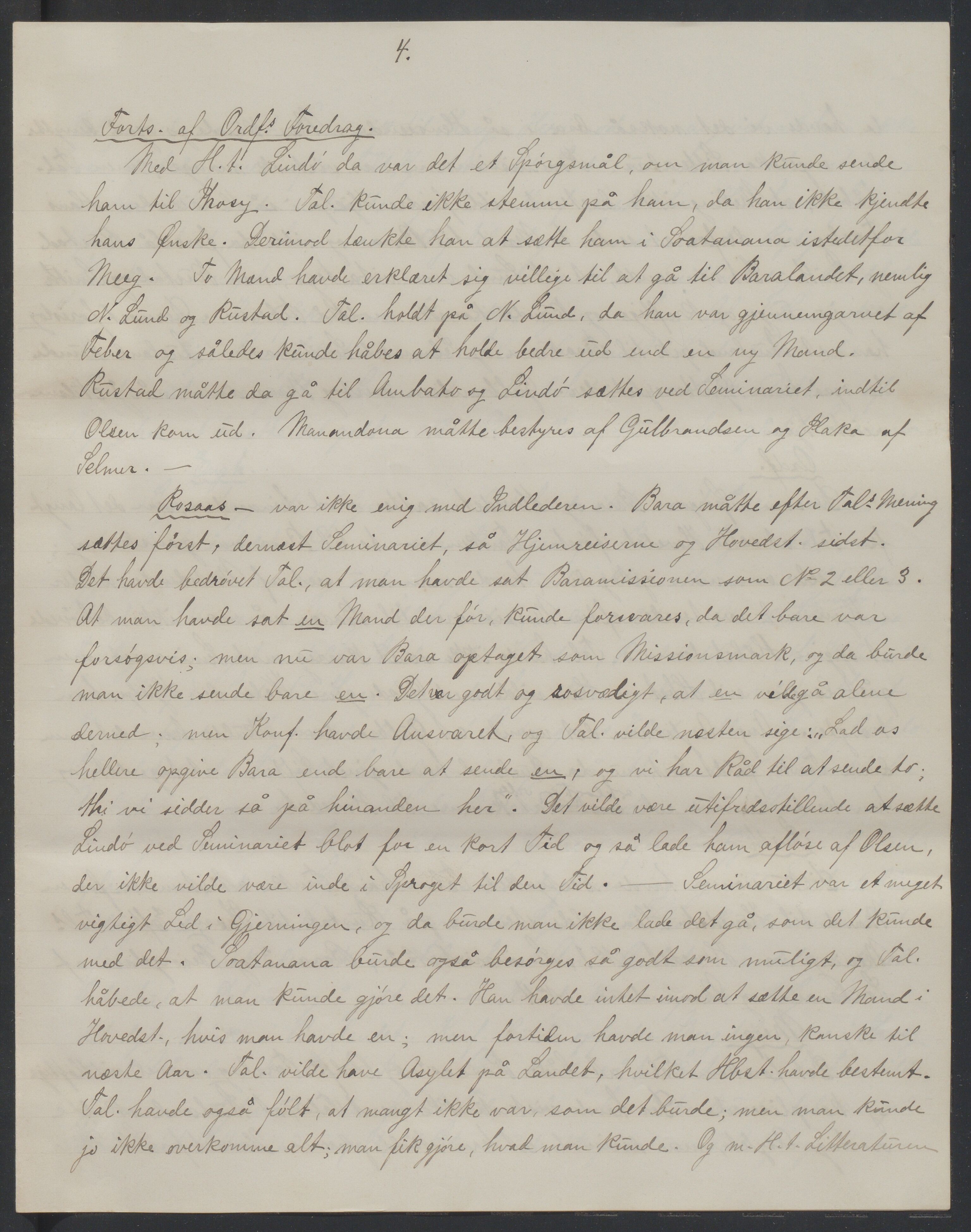 Det Norske Misjonsselskap - hovedadministrasjonen, VID/MA-A-1045/D/Da/Daa/L0038/0001: Konferansereferat og årsberetninger / Konferansereferat fra Madagaskar Innland., 1890