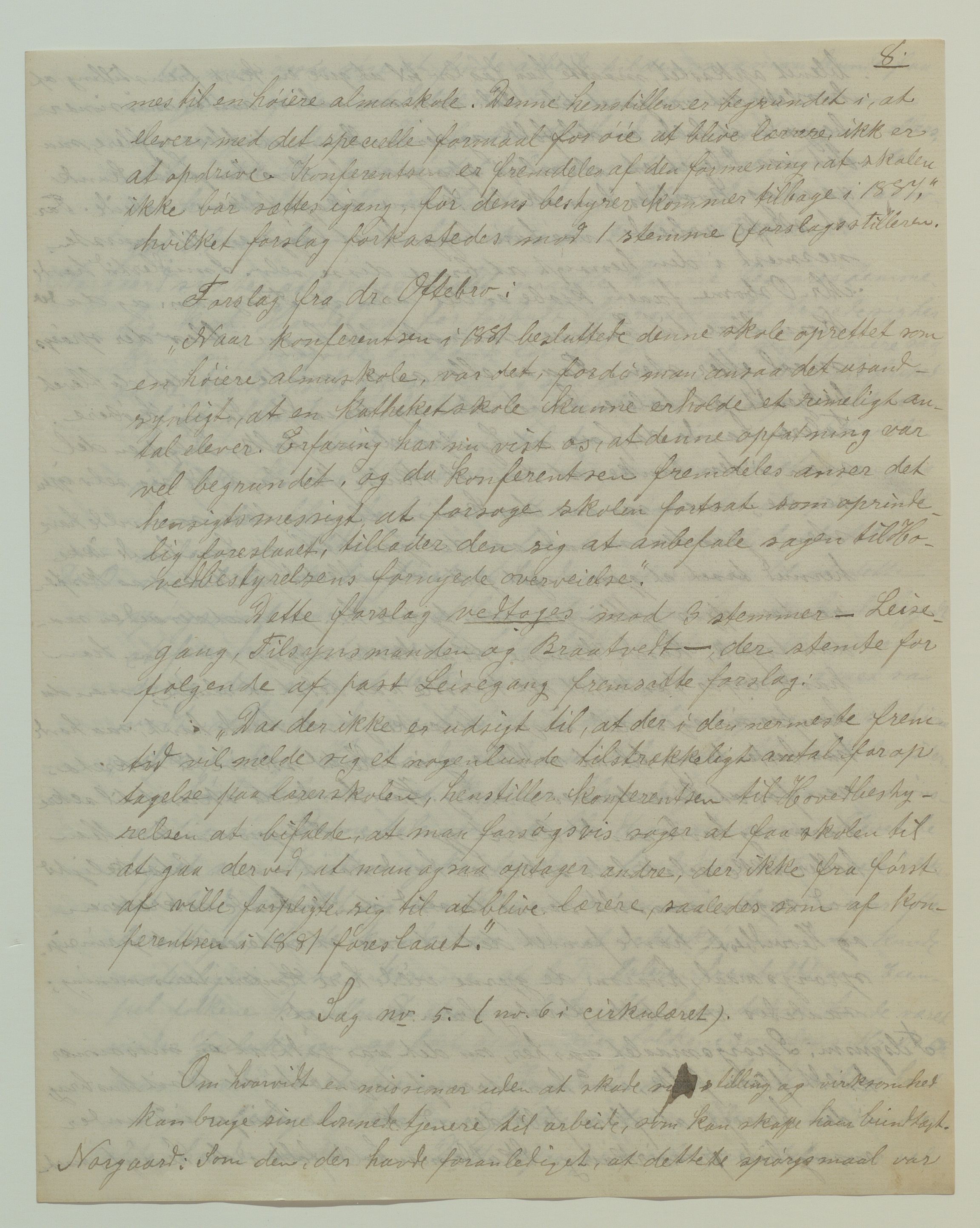 Det Norske Misjonsselskap - hovedadministrasjonen, VID/MA-A-1045/D/Da/Daa/L0036/0010: Konferansereferat og årsberetninger / Konferansereferat fra Sør-Afrika., 1885