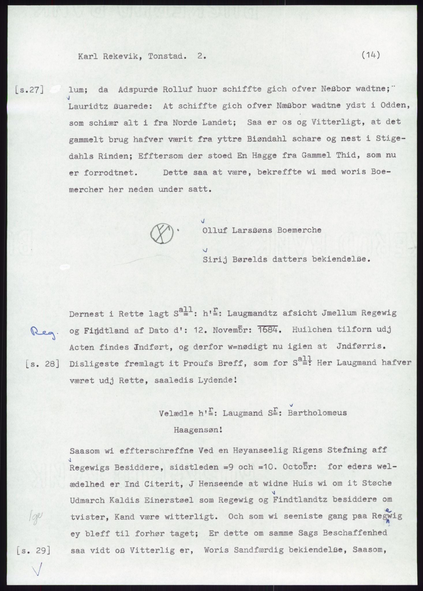 Samlinger til kildeutgivelse, Diplomavskriftsamlingen, AV/RA-EA-4053/H/Ha, p. 2382