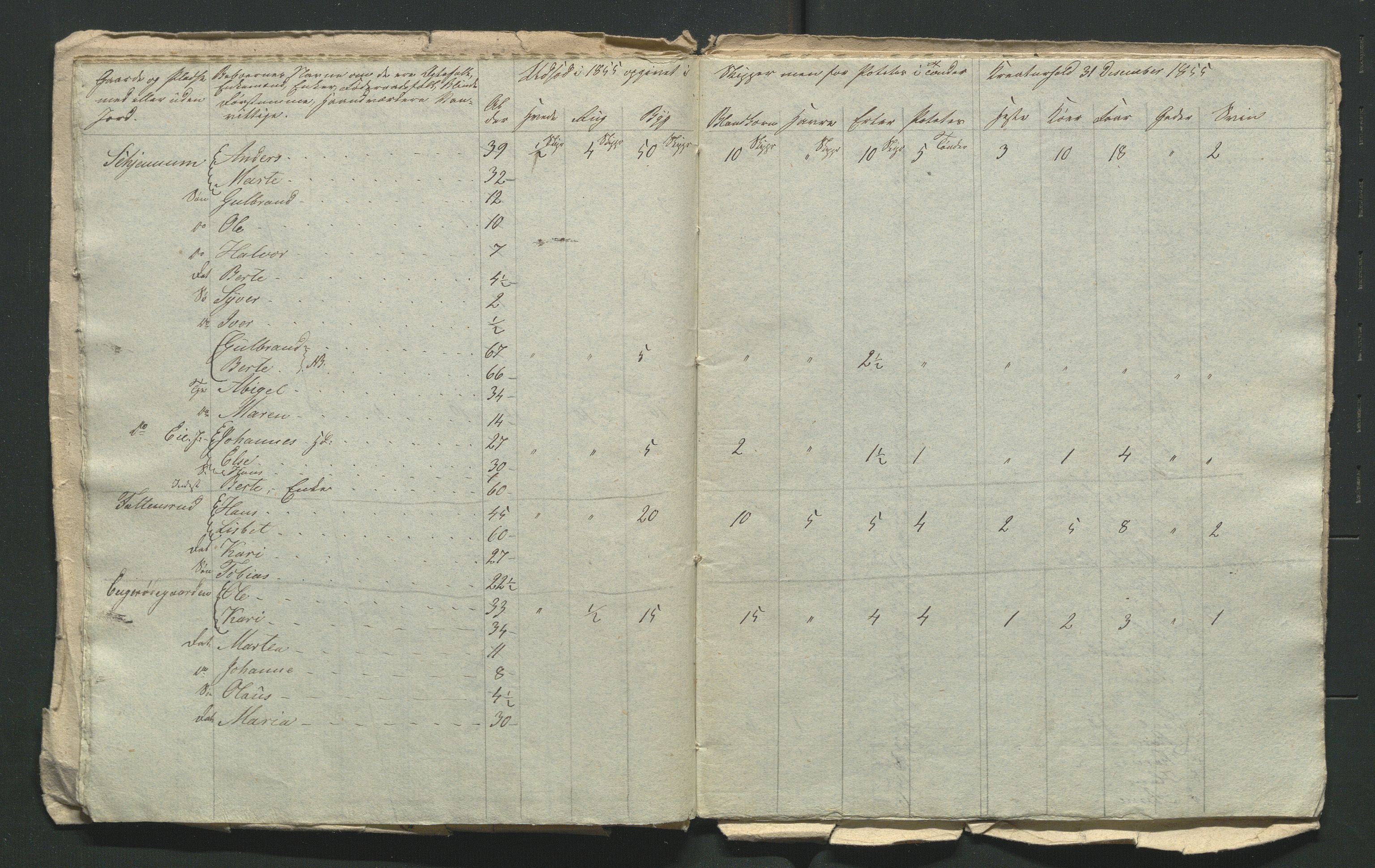 SAH, 1855 Census for Jevnaker parish, 1855, p. 151