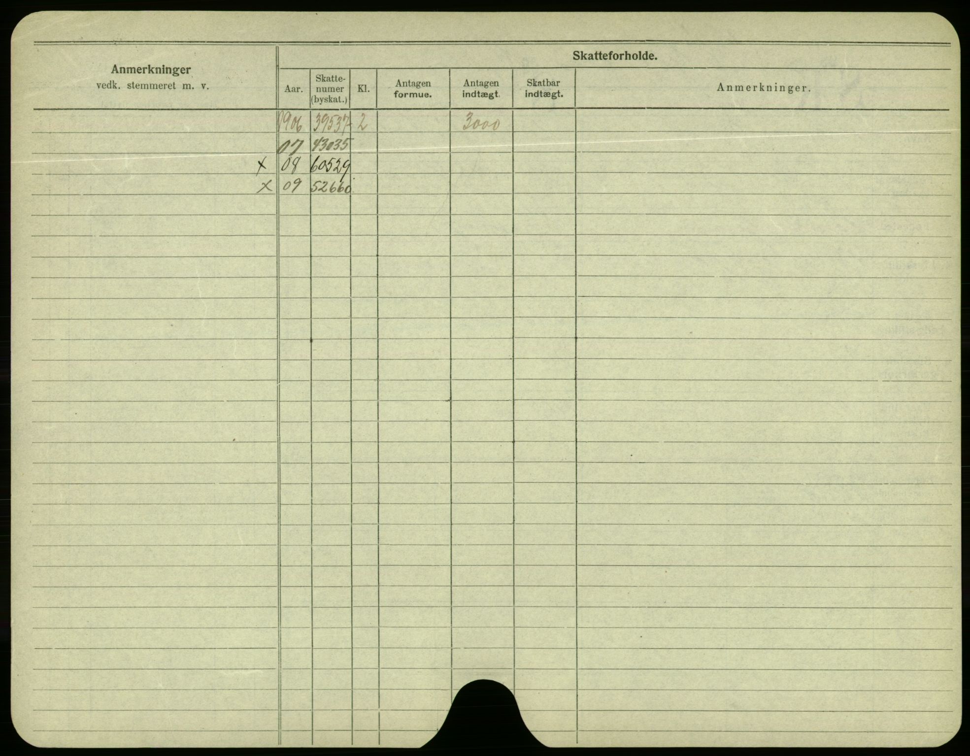 Oslo folkeregister, Registerkort, AV/SAO-A-11715/F/Fa/Fac/L0004: Menn, 1906-1914, p. 1101b