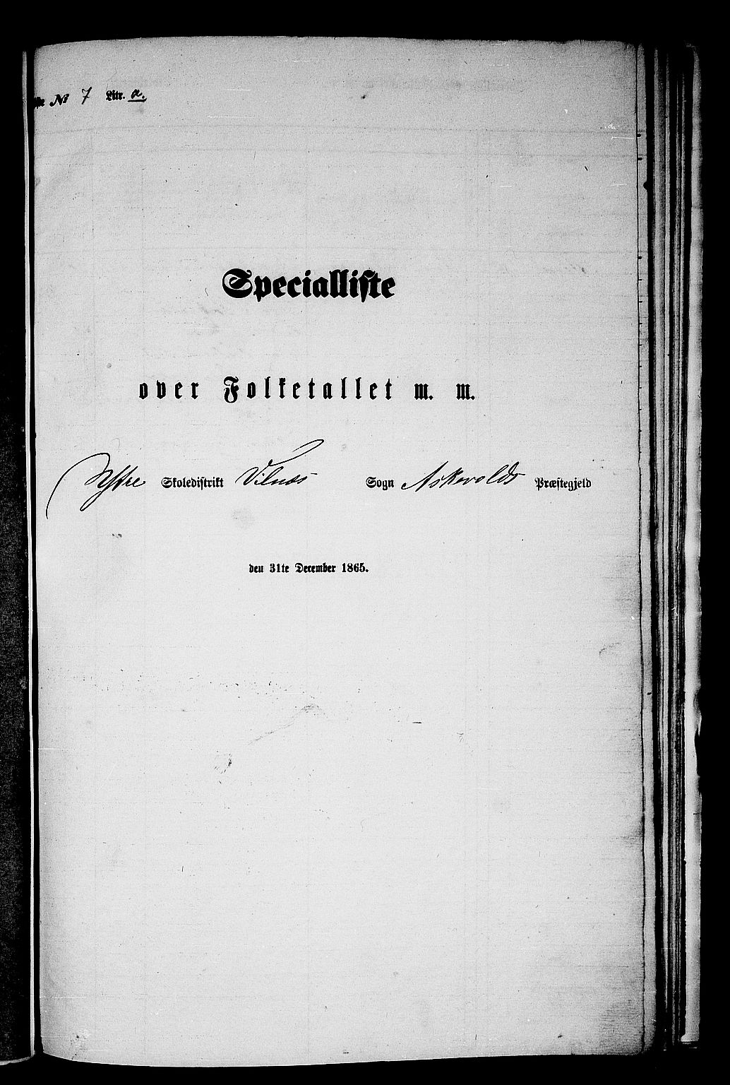 RA, 1865 census for Askvoll, 1865, p. 120