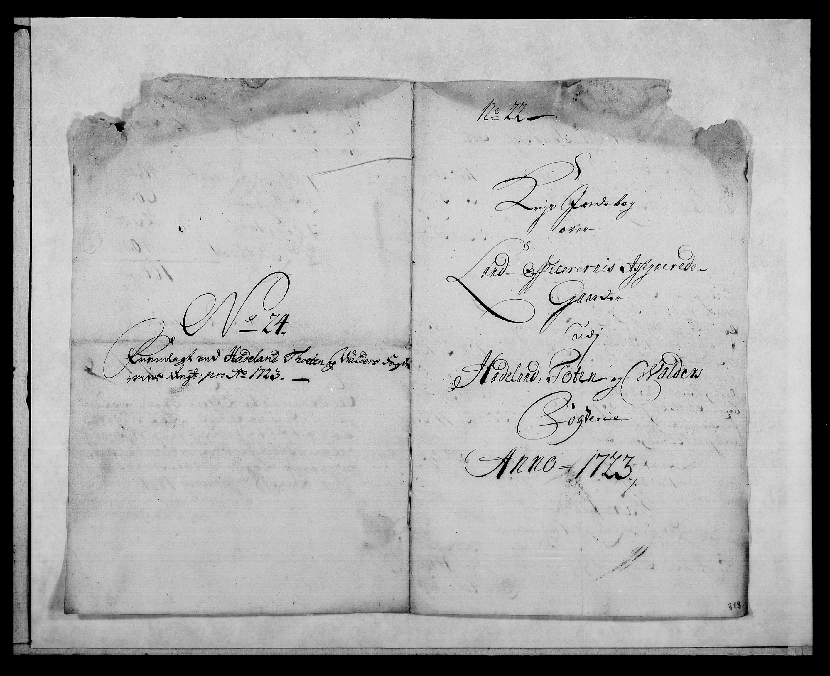 Rentekammeret inntil 1814, Reviderte regnskaper, Fogderegnskap, AV/RA-EA-4092/R18/L1328: Fogderegnskap Hadeland, Toten og Valdres, 1723, p. 334