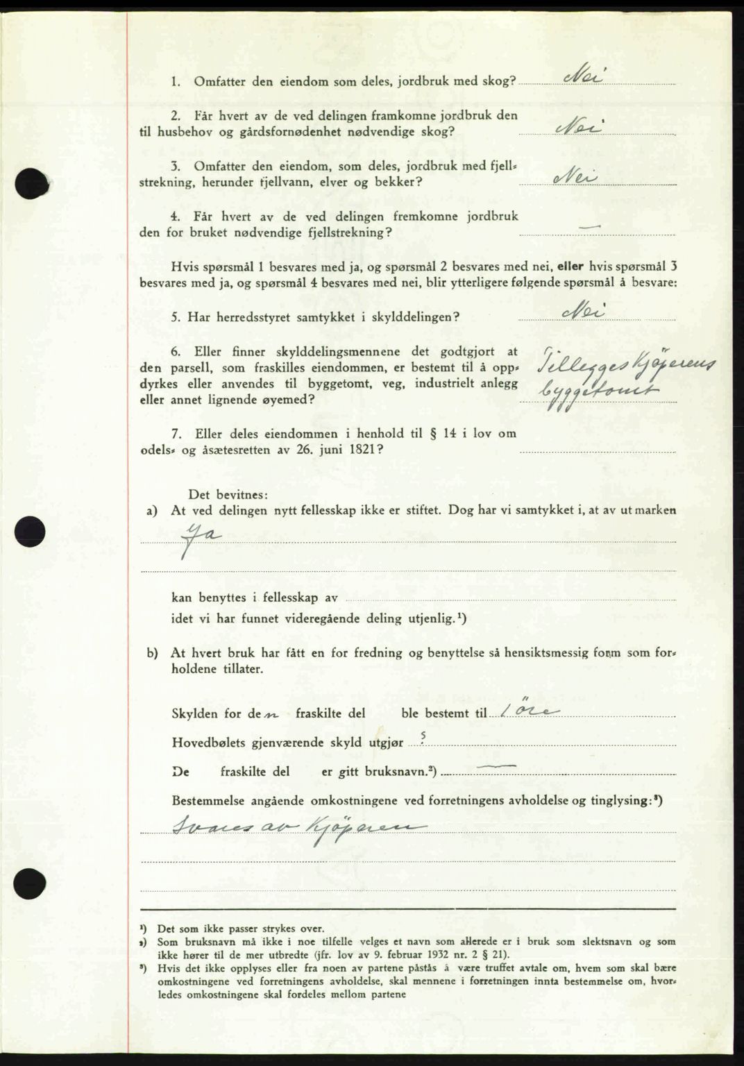 Romsdal sorenskriveri, AV/SAT-A-4149/1/2/2C: Mortgage book no. A30, 1949-1949, Diary no: : 1826/1949