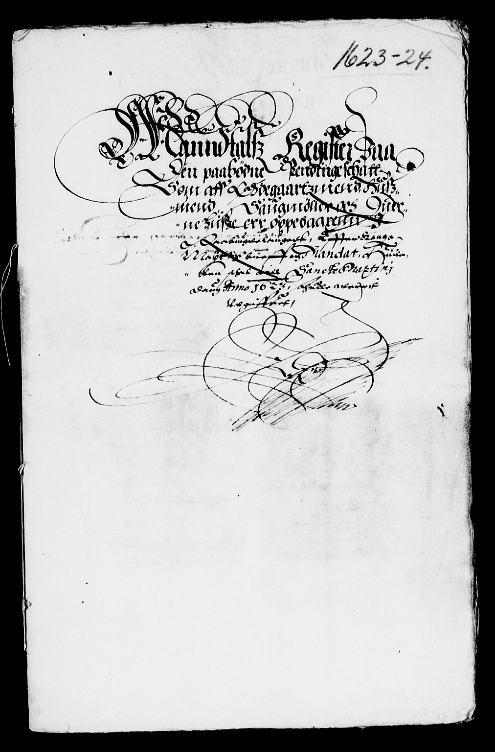 Rentekammeret inntil 1814, Reviderte regnskaper, Lensregnskaper, RA/EA-5023/R/Rb/Rbq/L0014: Nedenes len. Mandals len. Råbyggelag., 1622-1624