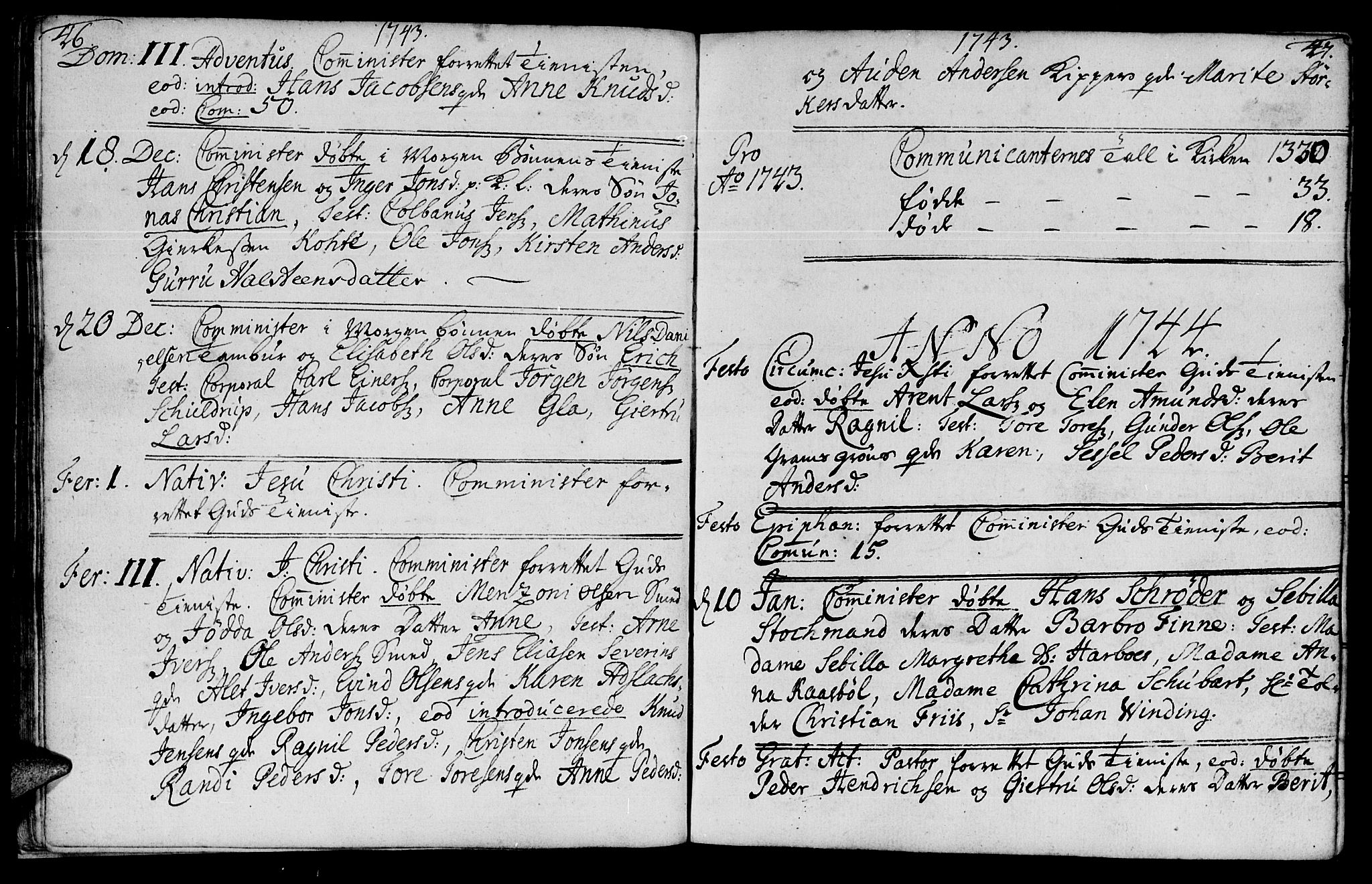 Ministerialprotokoller, klokkerbøker og fødselsregistre - Møre og Romsdal, SAT/A-1454/572/L0839: Parish register (official) no. 572A02, 1739-1754, p. 46-47