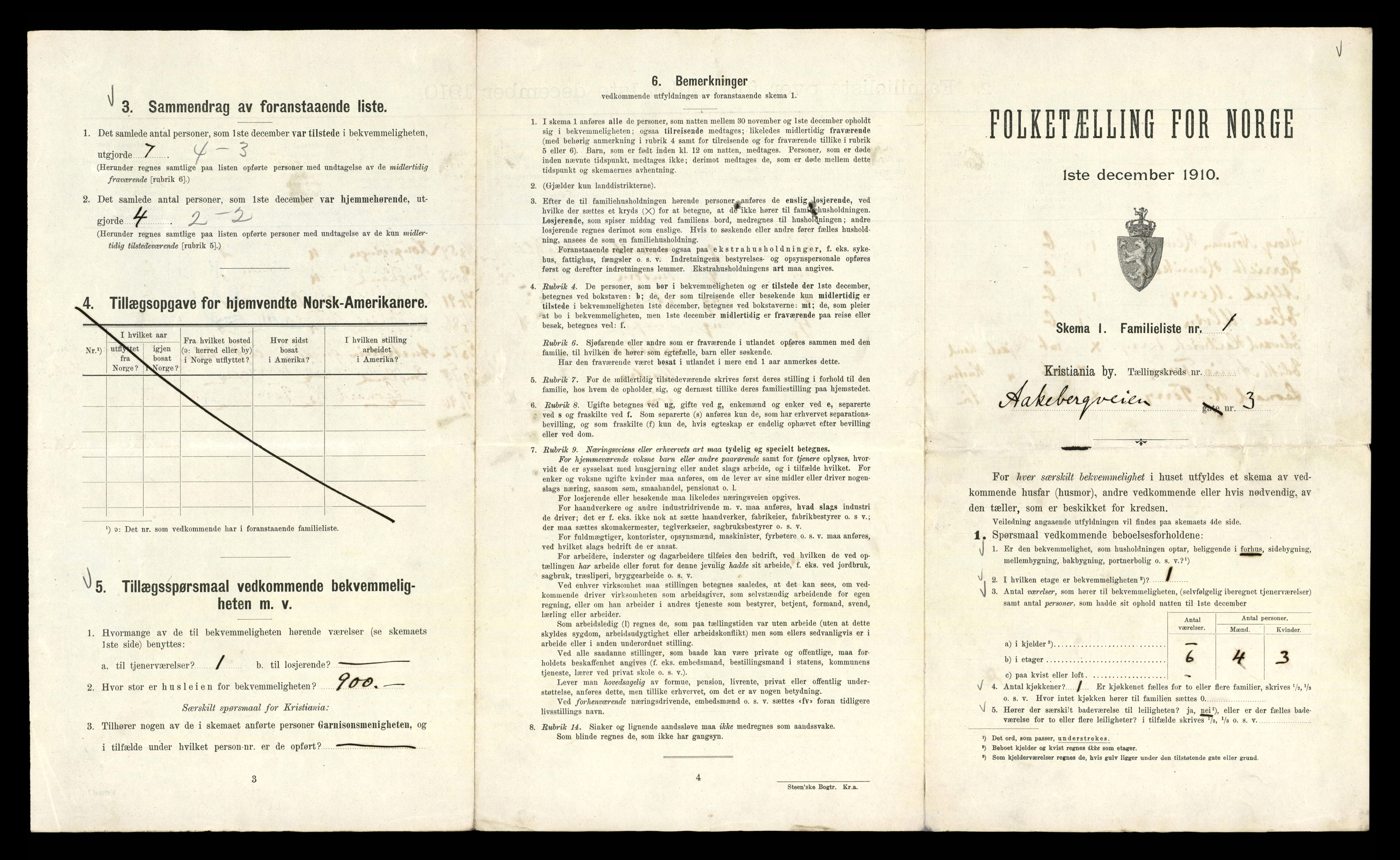 RA, 1910 census for Kristiania, 1910, p. 557