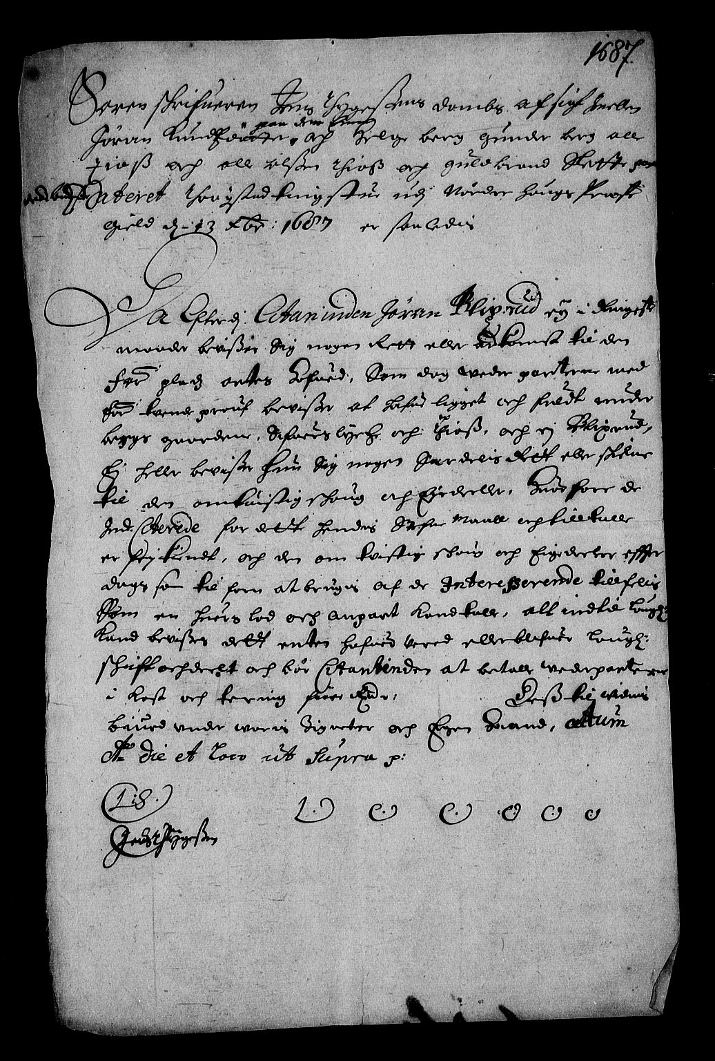 Stattholderembetet 1572-1771, AV/RA-EA-2870/Af/L0003: Avskrifter av vedlegg til originale supplikker, nummerert i samsvar med supplikkbøkene, 1689-1691, p. 174