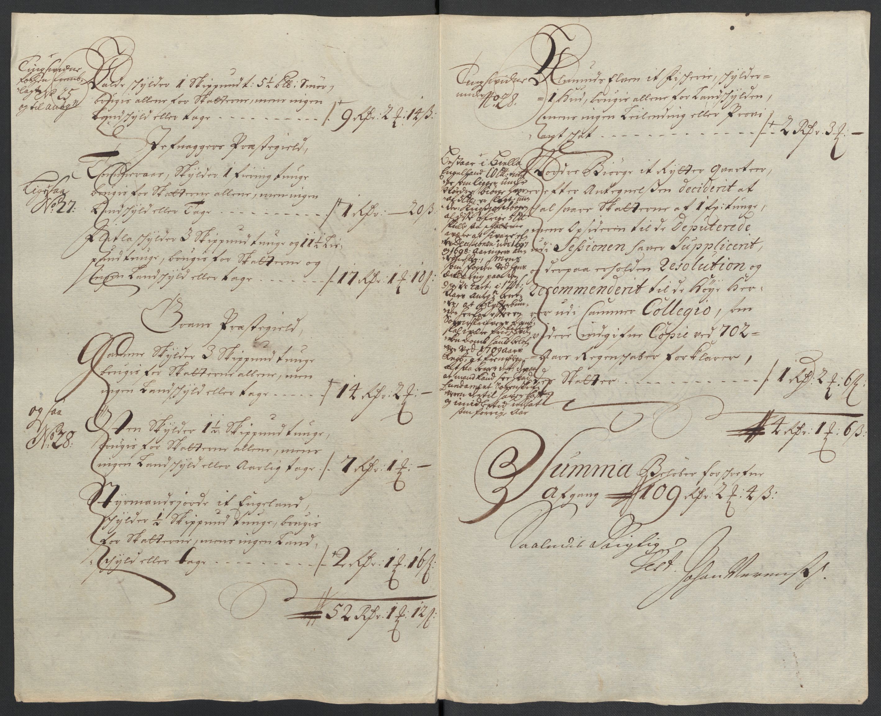 Rentekammeret inntil 1814, Reviderte regnskaper, Fogderegnskap, AV/RA-EA-4092/R18/L1305: Fogderegnskap Hadeland, Toten og Valdres, 1707-1708, p. 394