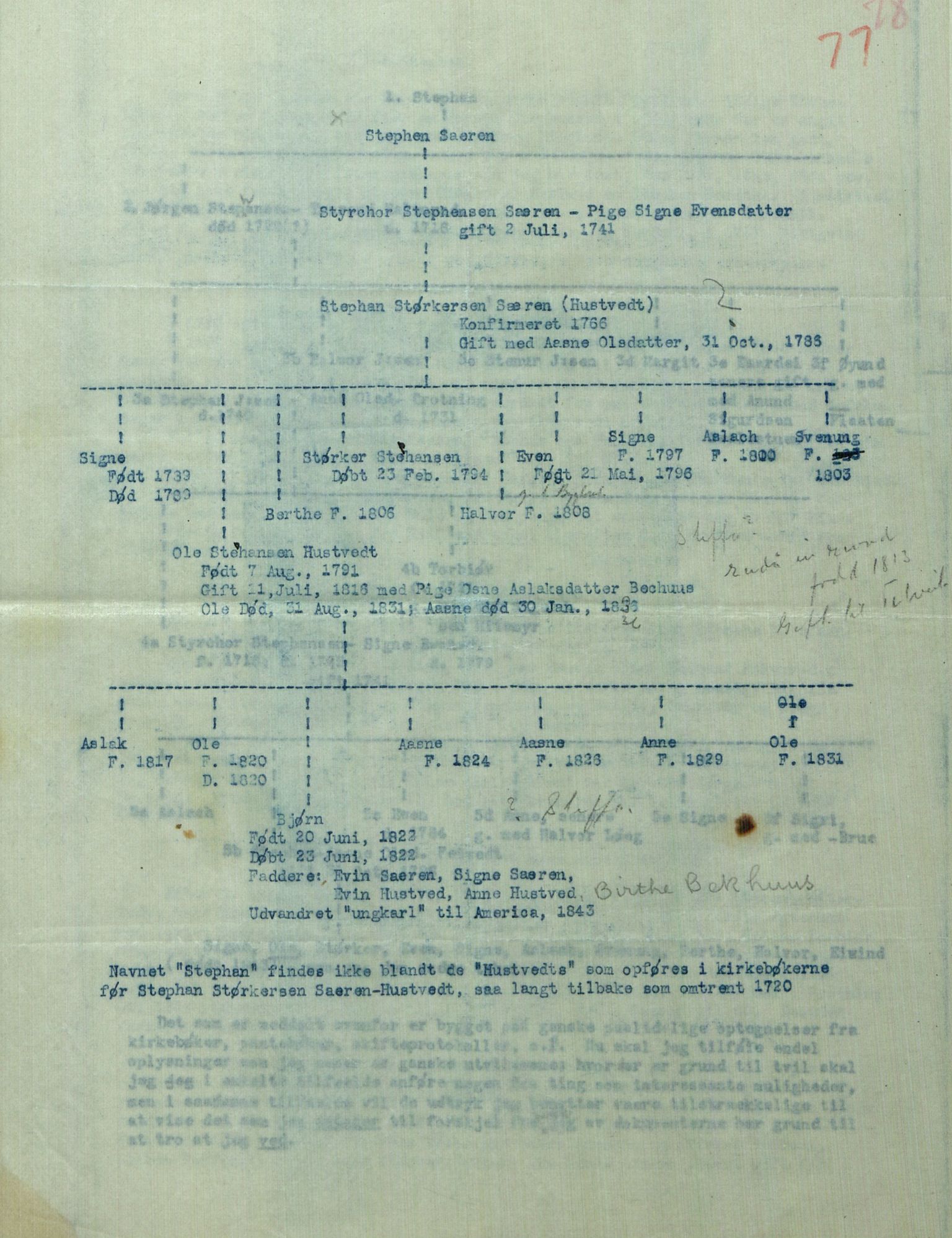 Rikard Berge, TEMU/TGM-A-1003/F/L0017/0022: 551-599 / 572 Brev o.a., 1910-1950, p. 77