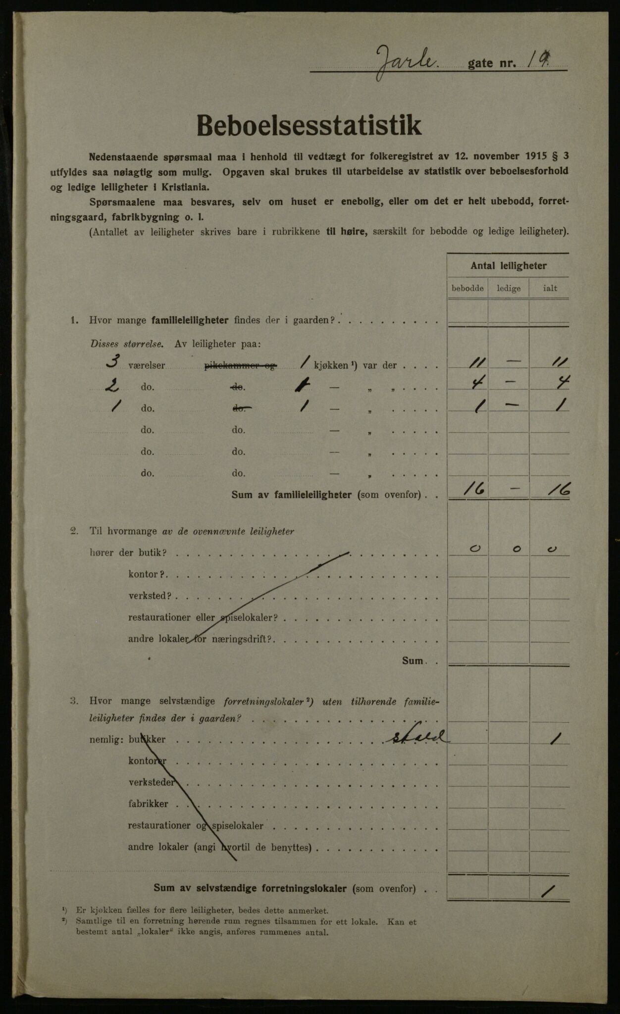 OBA, Municipal Census 1923 for Kristiania, 1923, p. 51074