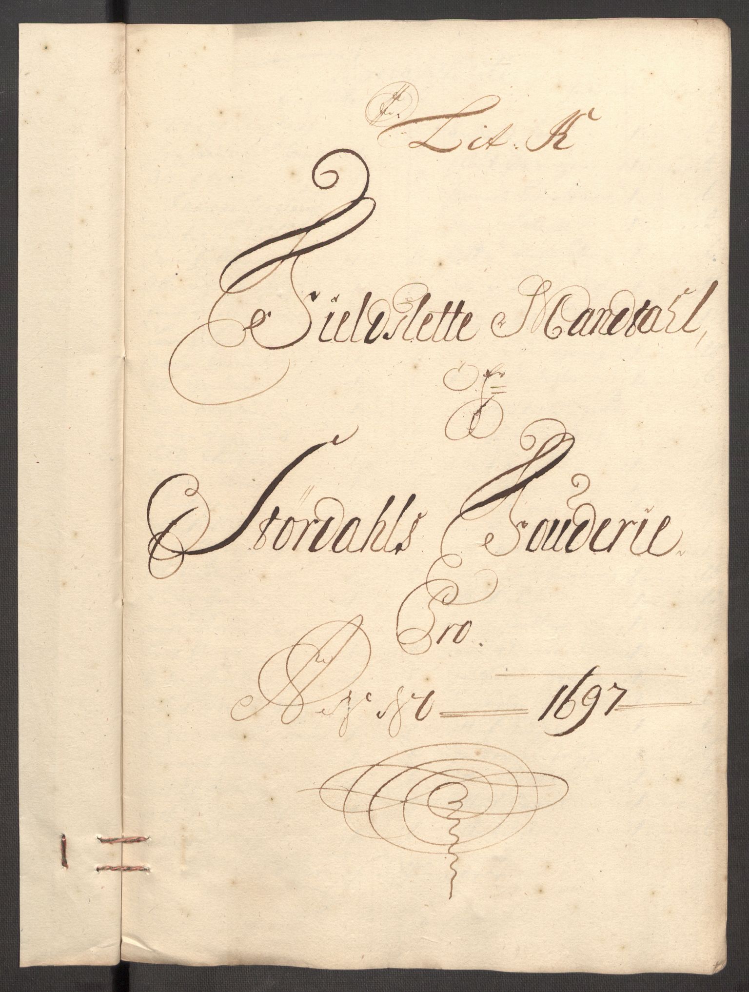 Rentekammeret inntil 1814, Reviderte regnskaper, Fogderegnskap, AV/RA-EA-4092/R62/L4189: Fogderegnskap Stjørdal og Verdal, 1697, p. 129