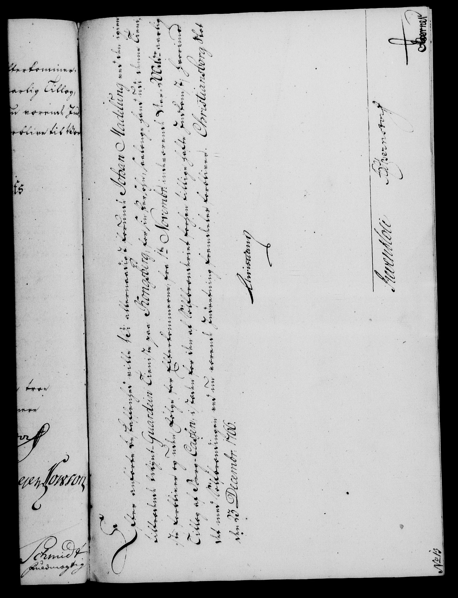 Rentekammeret, Kammerkanselliet, AV/RA-EA-3111/G/Gf/Gfa/L0048: Norsk relasjons- og resolusjonsprotokoll (merket RK 52.48), 1766, p. 441