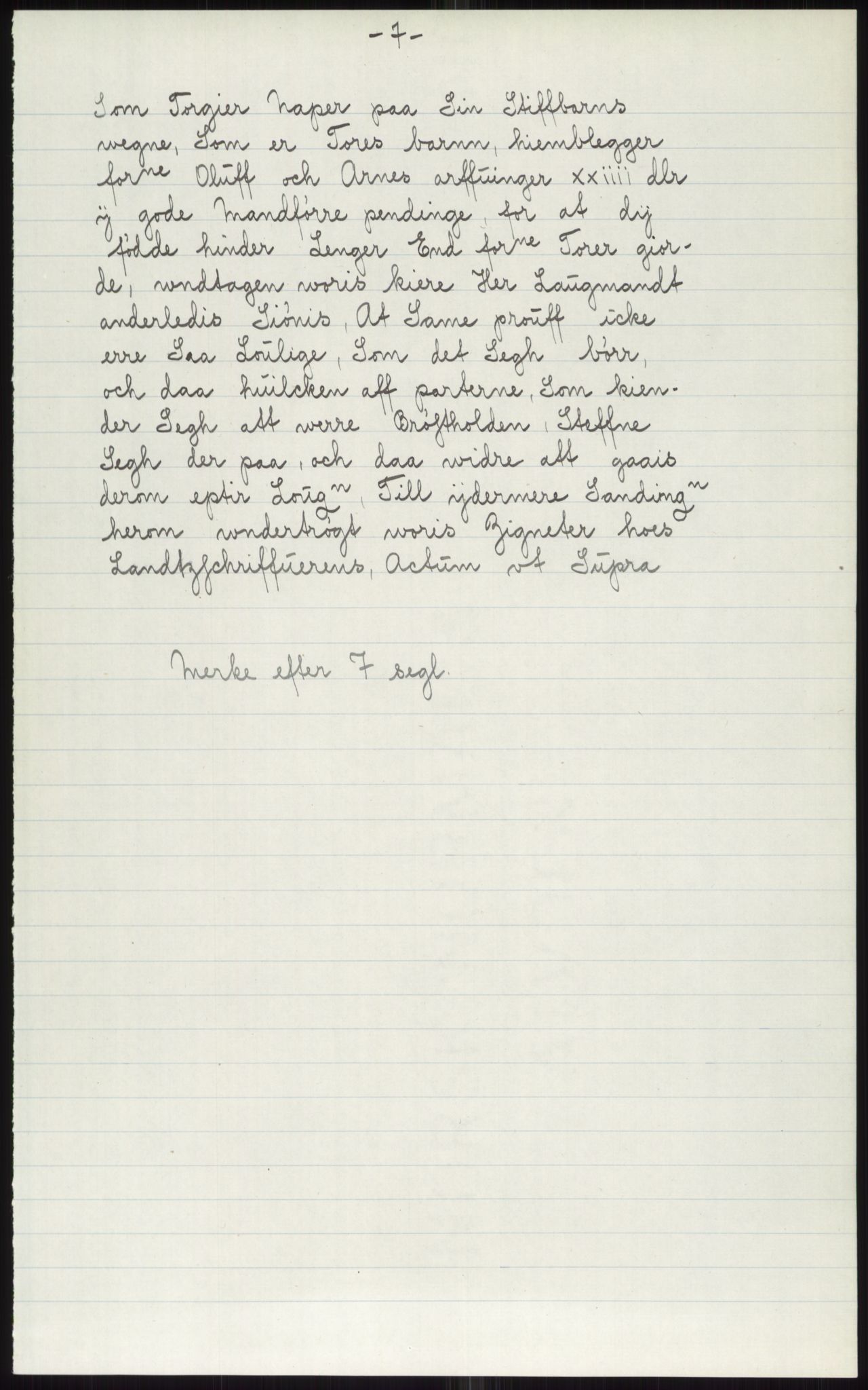 Samlinger til kildeutgivelse, Diplomavskriftsamlingen, AV/RA-EA-4053/H/Ha, p. 3156