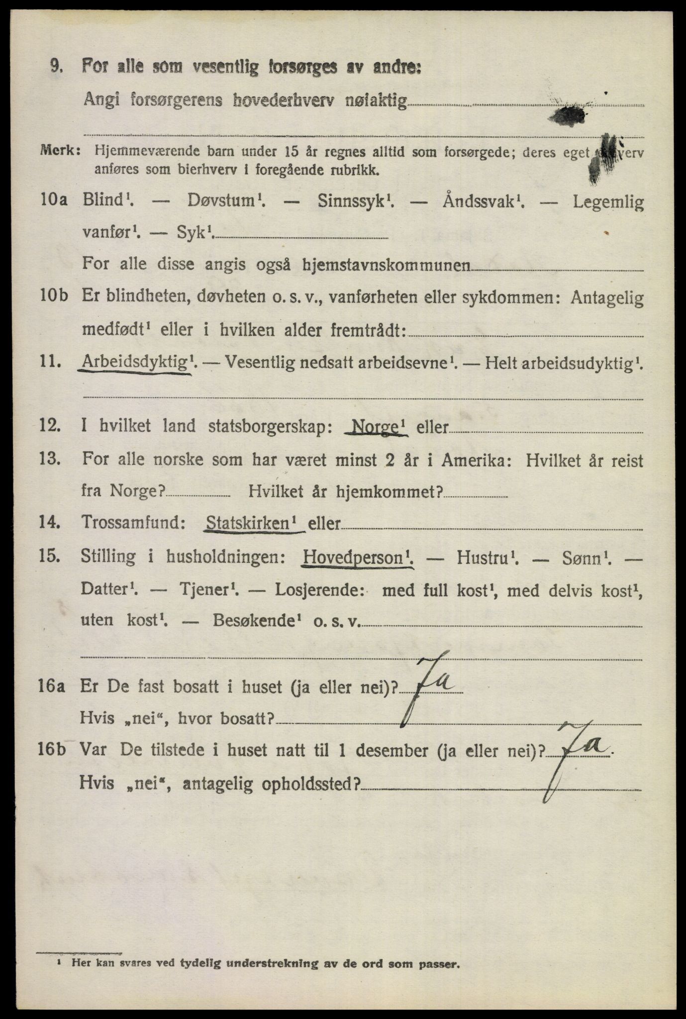 SAKO, 1920 census for Ådal, 1920, p. 7685