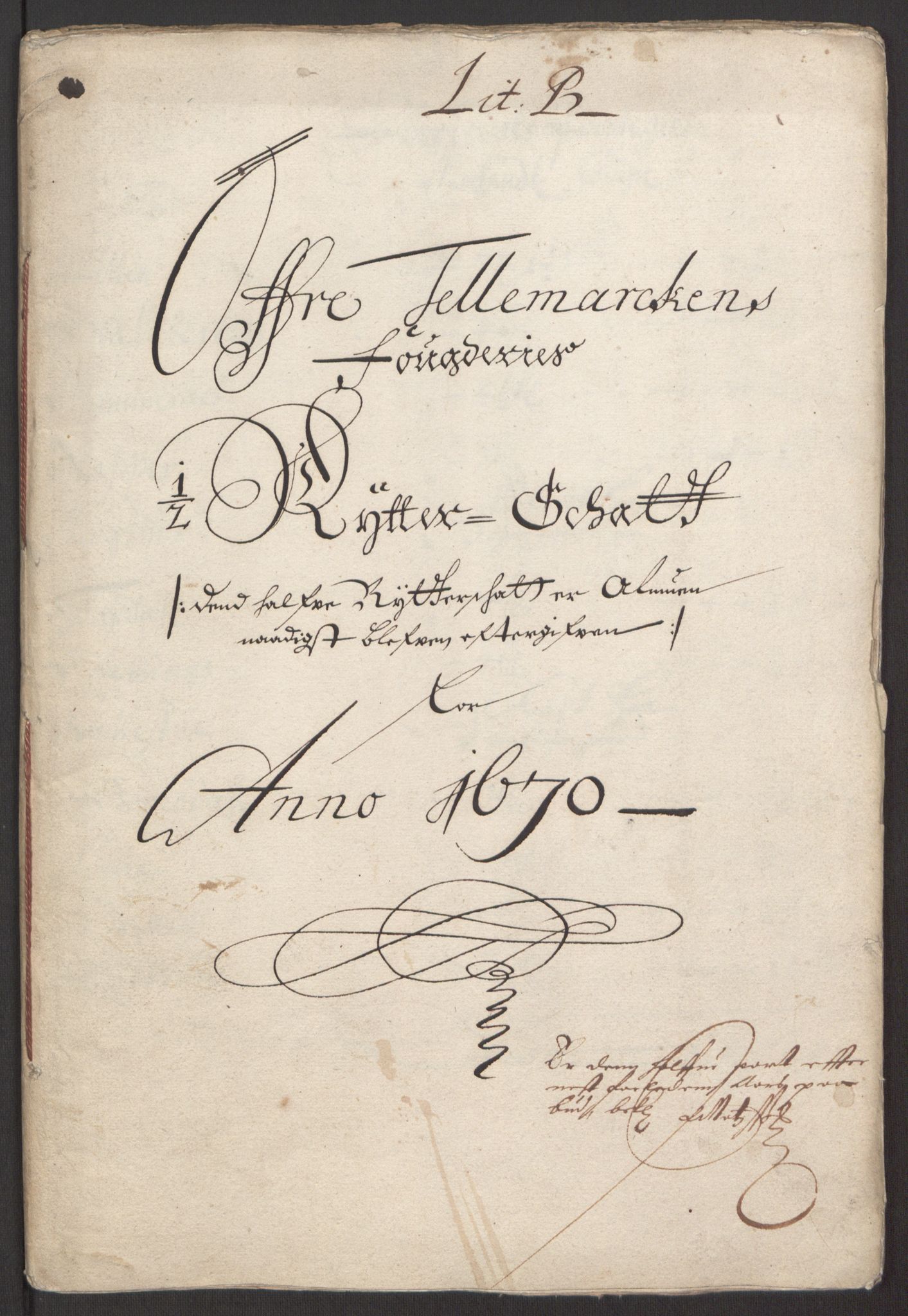 Rentekammeret inntil 1814, Reviderte regnskaper, Fogderegnskap, RA/EA-4092/R35/L2059: Fogderegnskap Øvre og Nedre Telemark, 1668-1670, p. 124