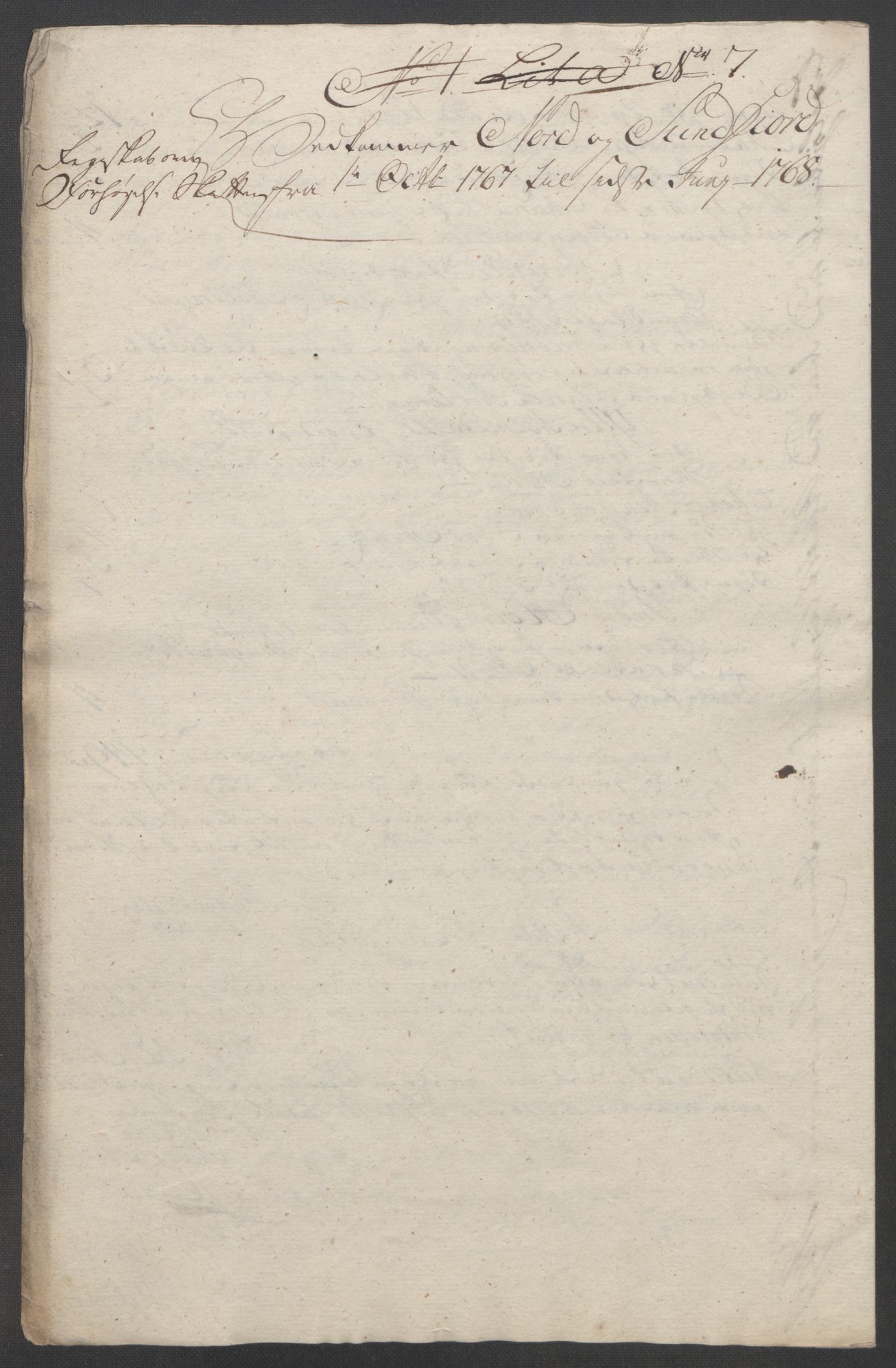 Rentekammeret inntil 1814, Reviderte regnskaper, Fogderegnskap, AV/RA-EA-4092/R53/L3550: Ekstraskatten Sunn- og Nordfjord, 1762-1771, p. 234