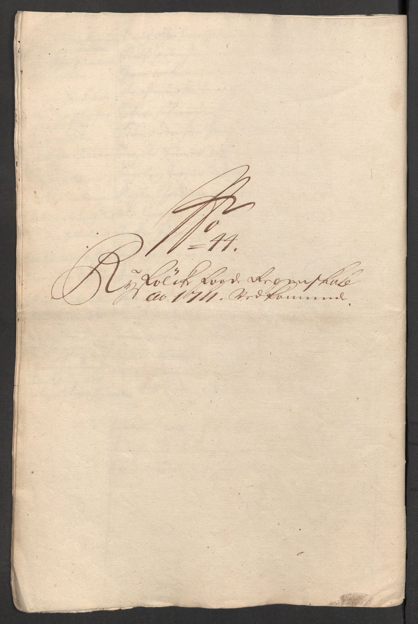 Rentekammeret inntil 1814, Reviderte regnskaper, Fogderegnskap, AV/RA-EA-4092/R47/L2864: Fogderegnskap Ryfylke, 1711, p. 469