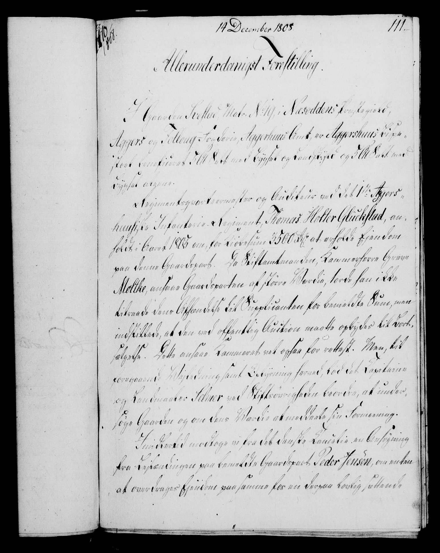 Rentekammeret, Kammerkanselliet, RA/EA-3111/G/Gf/Gfa/L0090: Norsk relasjons- og resolusjonsprotokoll (merket RK 52.90), 1808, p. 531