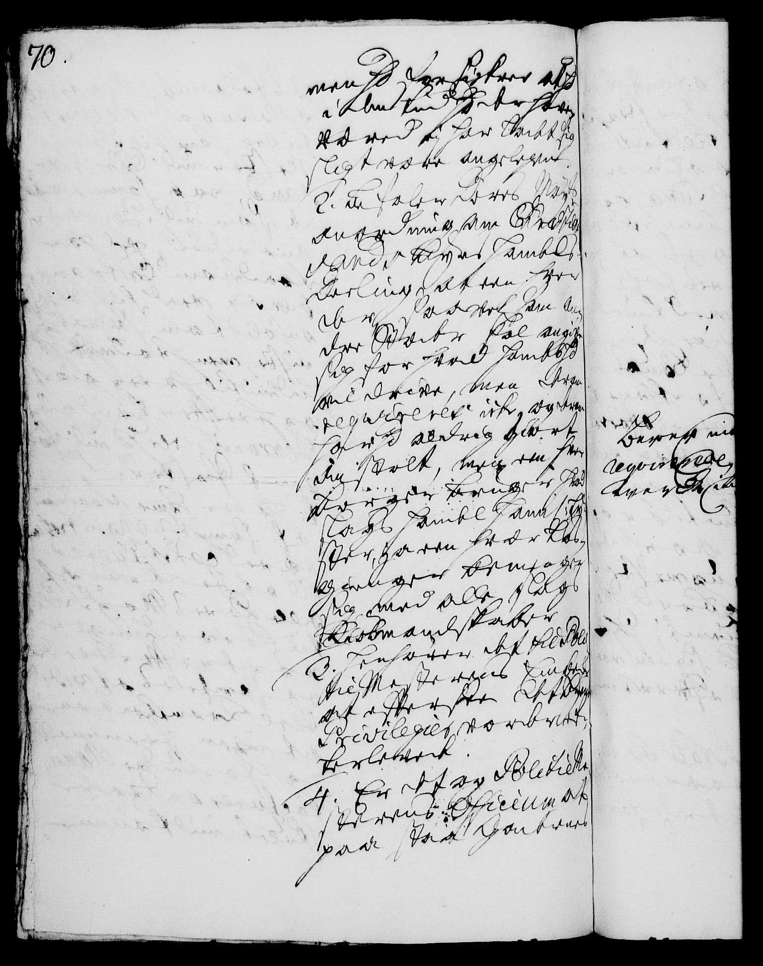 Rentekammeret, Kammerkanselliet, AV/RA-EA-3111/G/Gh/Gha/L0004: Norsk ekstraktmemorialprotokoll, sak. 766-941 (merket RK 53.49), 1721, p. 70