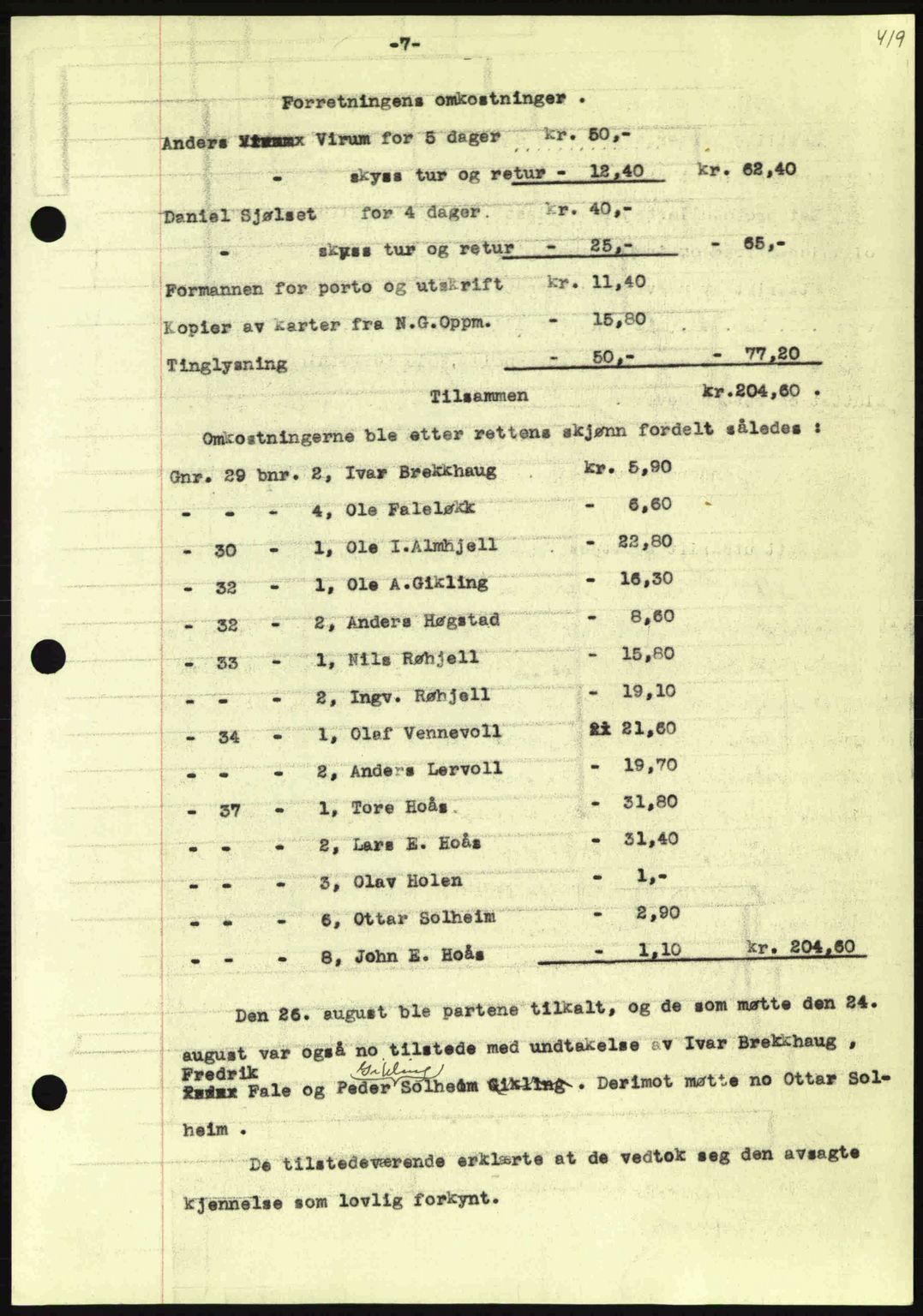 Nordmøre sorenskriveri, AV/SAT-A-4132/1/2/2Ca: Mortgage book no. A97, 1944-1944, Diary no: : 618/1944