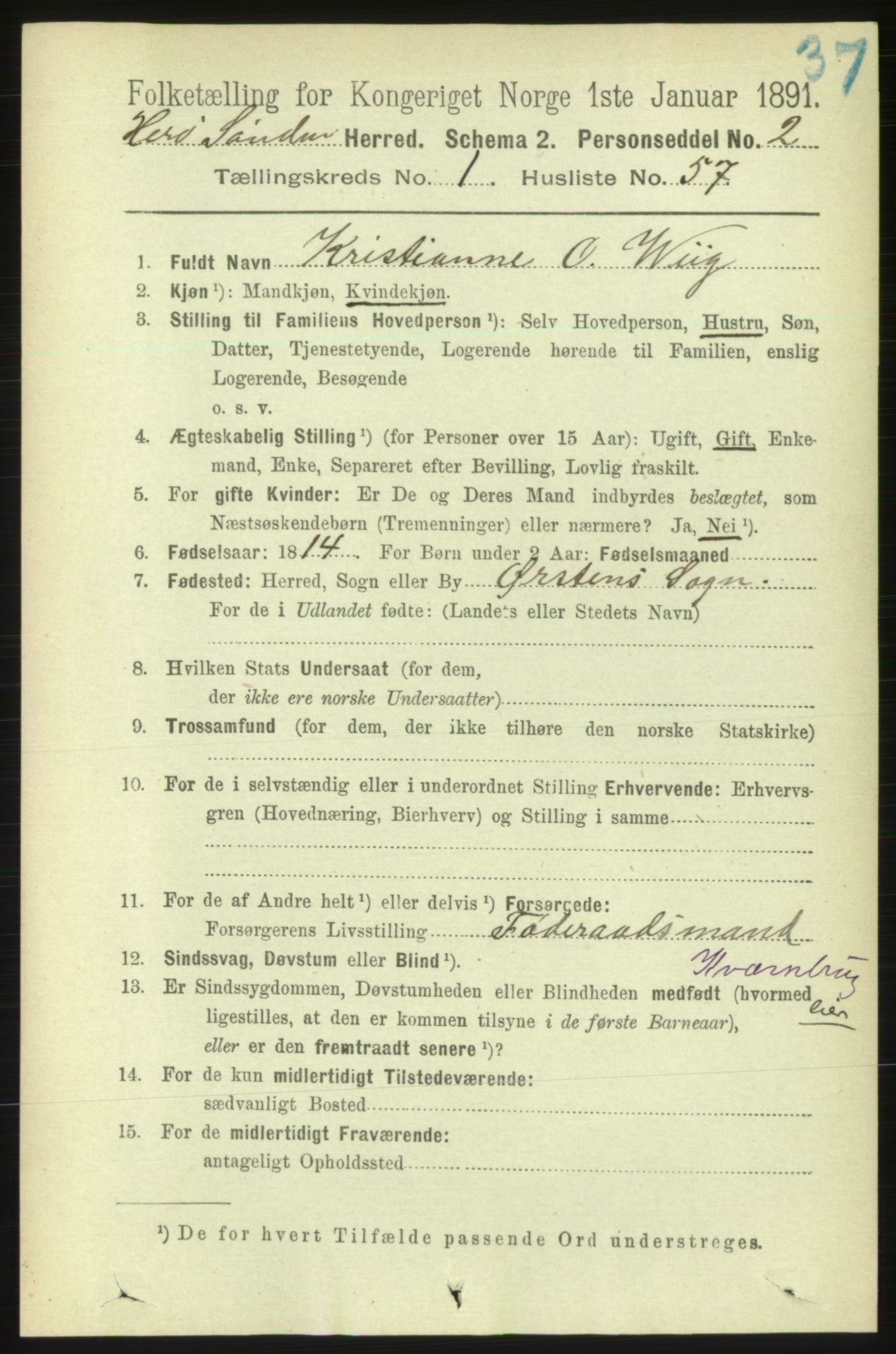 RA, 1891 census for 1515 Herøy, 1891, p. 435