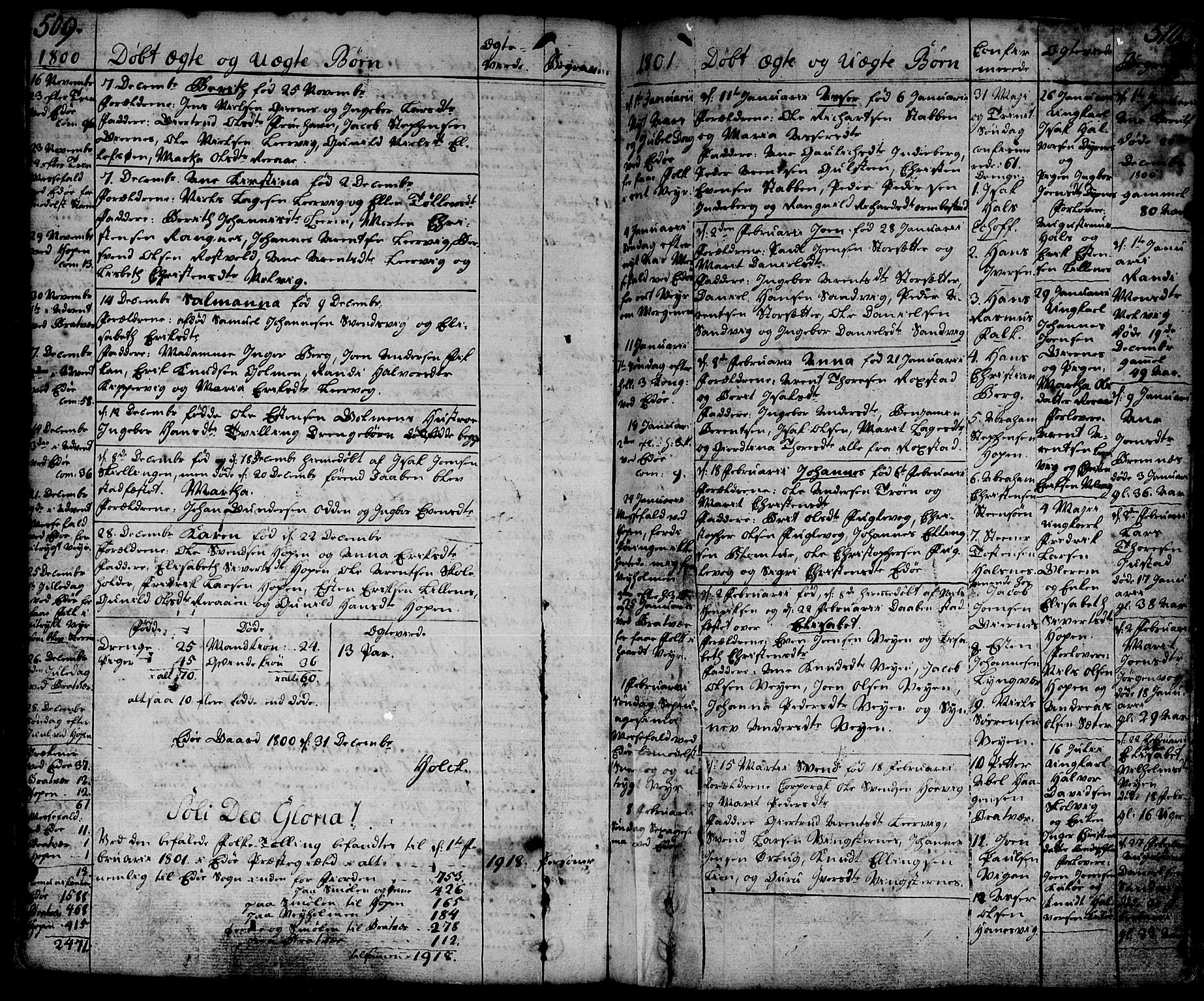 Ministerialprotokoller, klokkerbøker og fødselsregistre - Møre og Romsdal, AV/SAT-A-1454/581/L0932: Parish register (official) no. 581A02, 1767-1823, p. 509-510