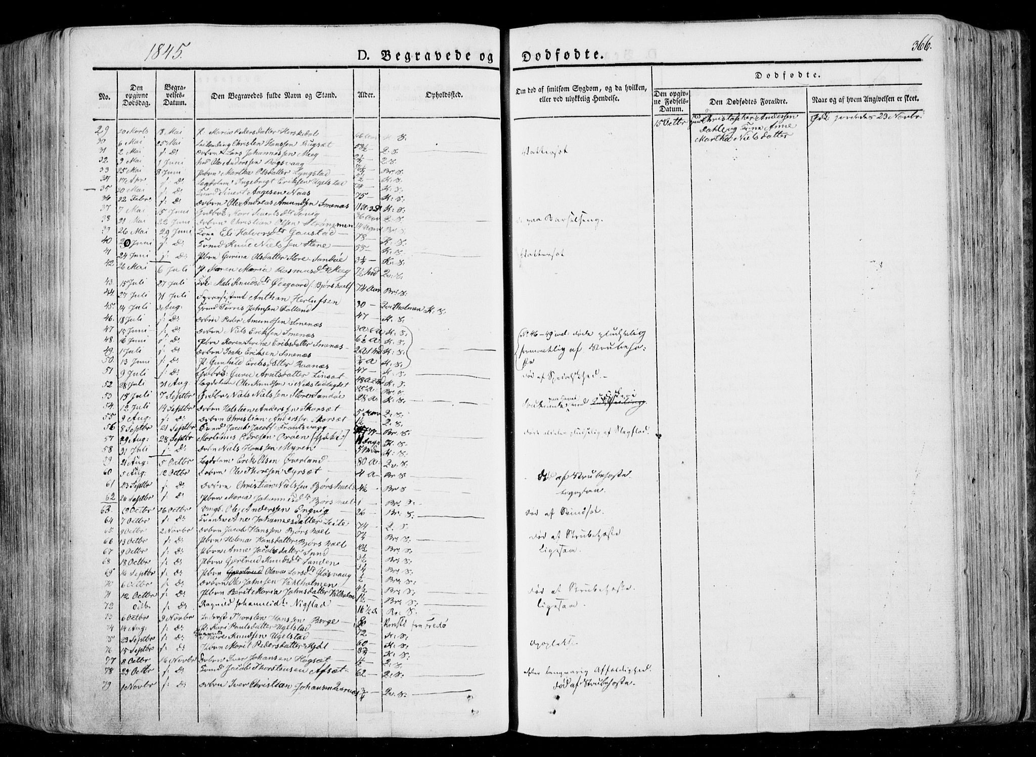 Ministerialprotokoller, klokkerbøker og fødselsregistre - Møre og Romsdal, SAT/A-1454/568/L0803: Parish register (official) no. 568A10, 1830-1853, p. 366