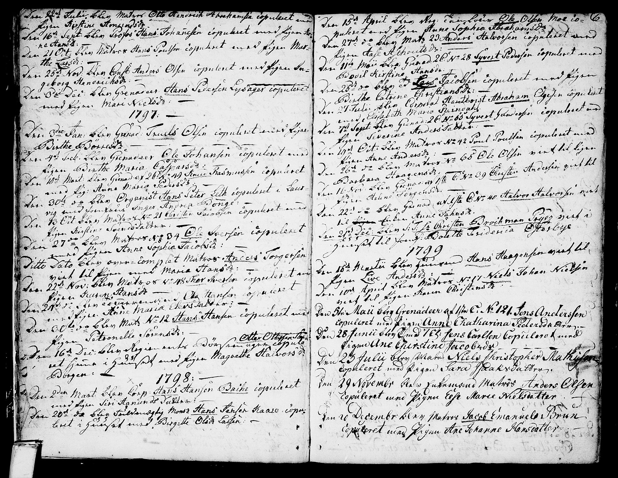 Stavern kirkebøker, SAKO/A-318/F/Fa/L0003: Parish register (official) no. 3, 1783-1809, p. 6