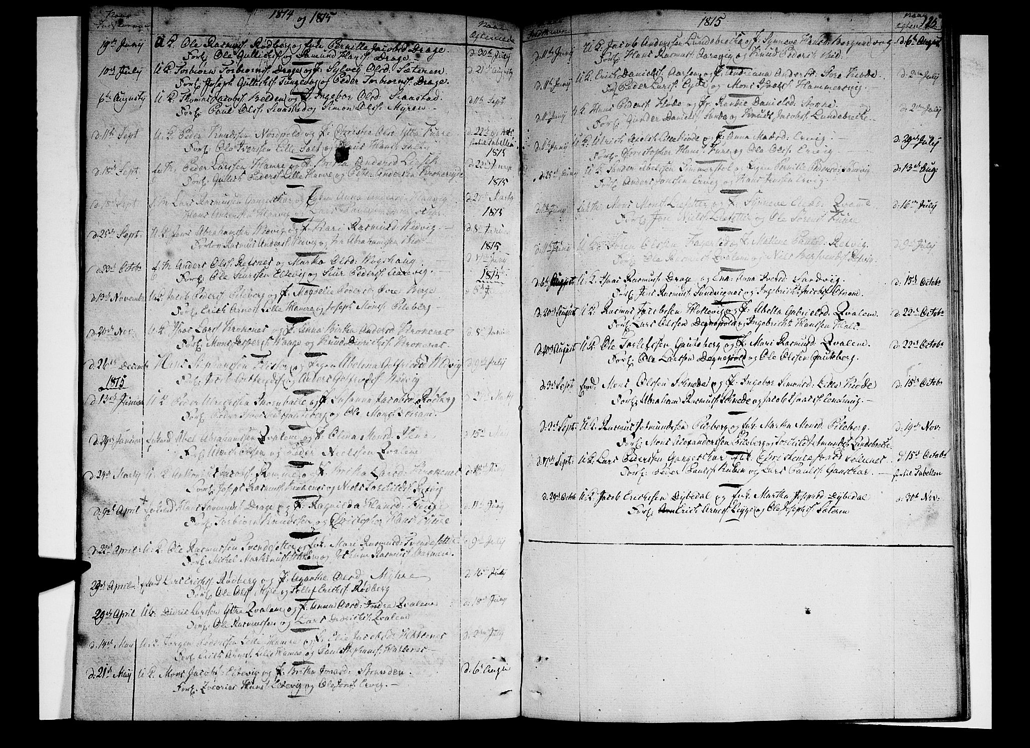Selje sokneprestembete, SAB/A-99938/H/Ha/Haa/Haaa: Parish register (official) no. A 7, 1807-1816, p. 125