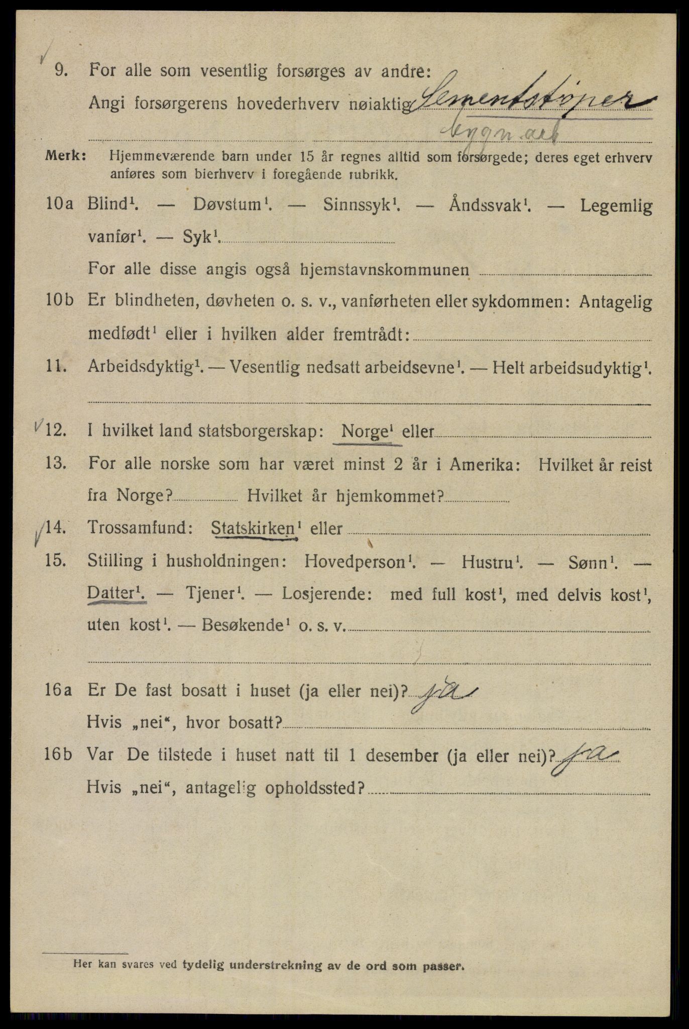 SAO, 1920 census for Kristiania, 1920, p. 147272