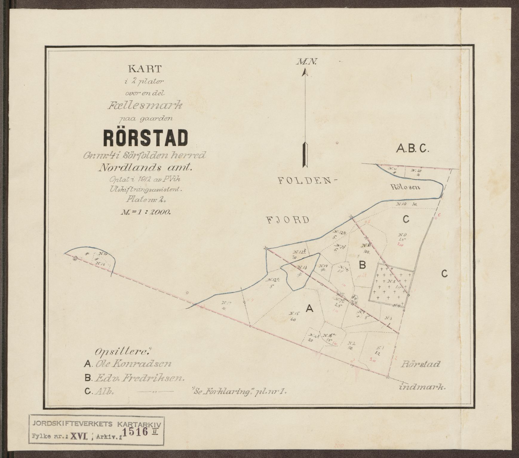 Jordskifteverkets kartarkiv, RA/S-3929/T, 1859-1988, p. 1721