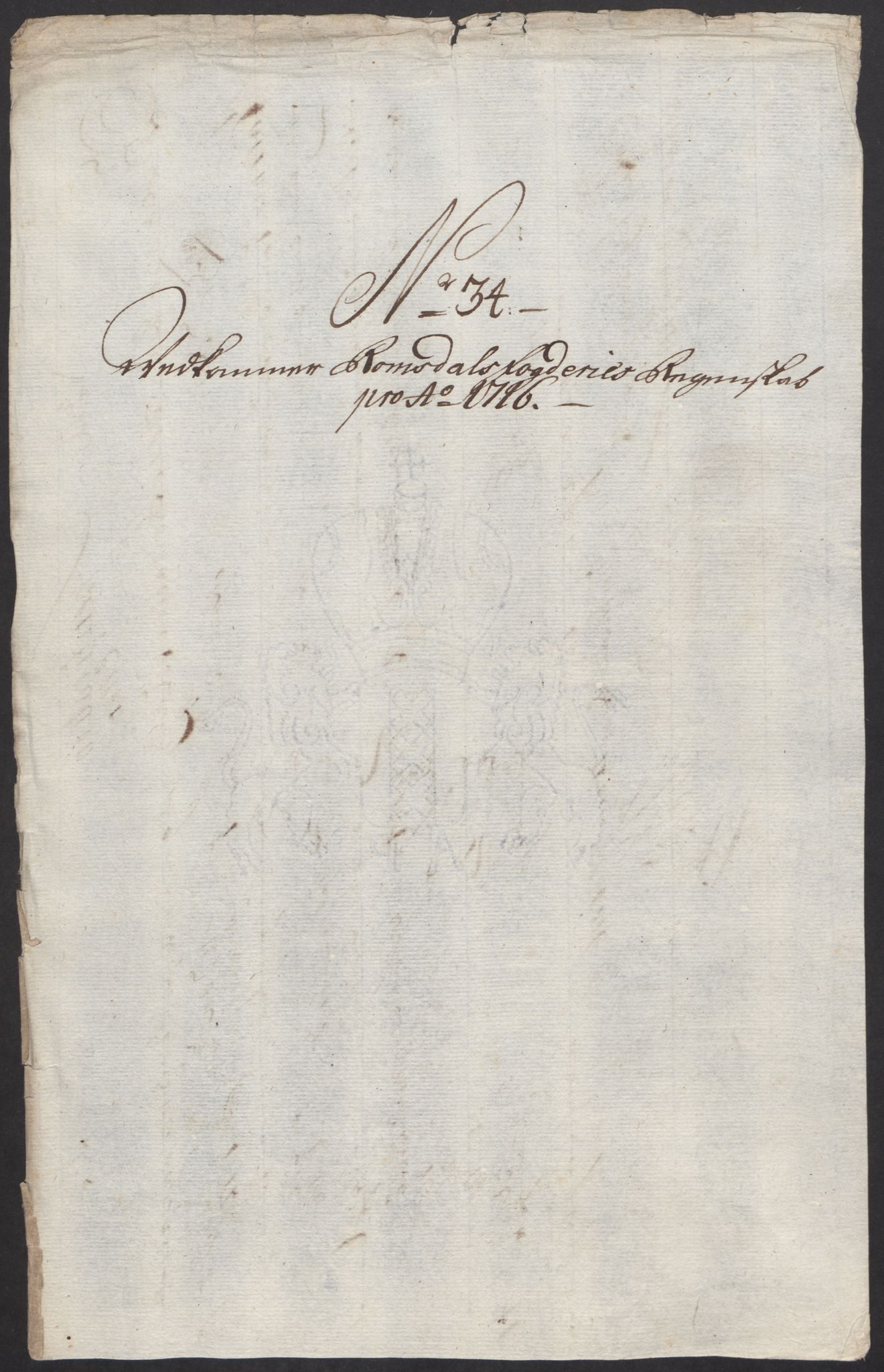 Rentekammeret inntil 1814, Reviderte regnskaper, Fogderegnskap, RA/EA-4092/R55/L3663: Fogderegnskap Romsdal, 1715-1716, p. 461