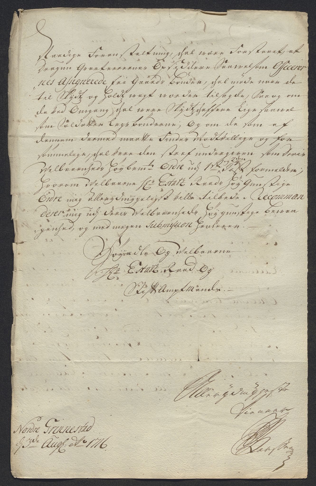Kristiania stiftamt, AV/SAO-A-10386/E/Ed/Ede/L0005: Fogder, 1716, p. 25