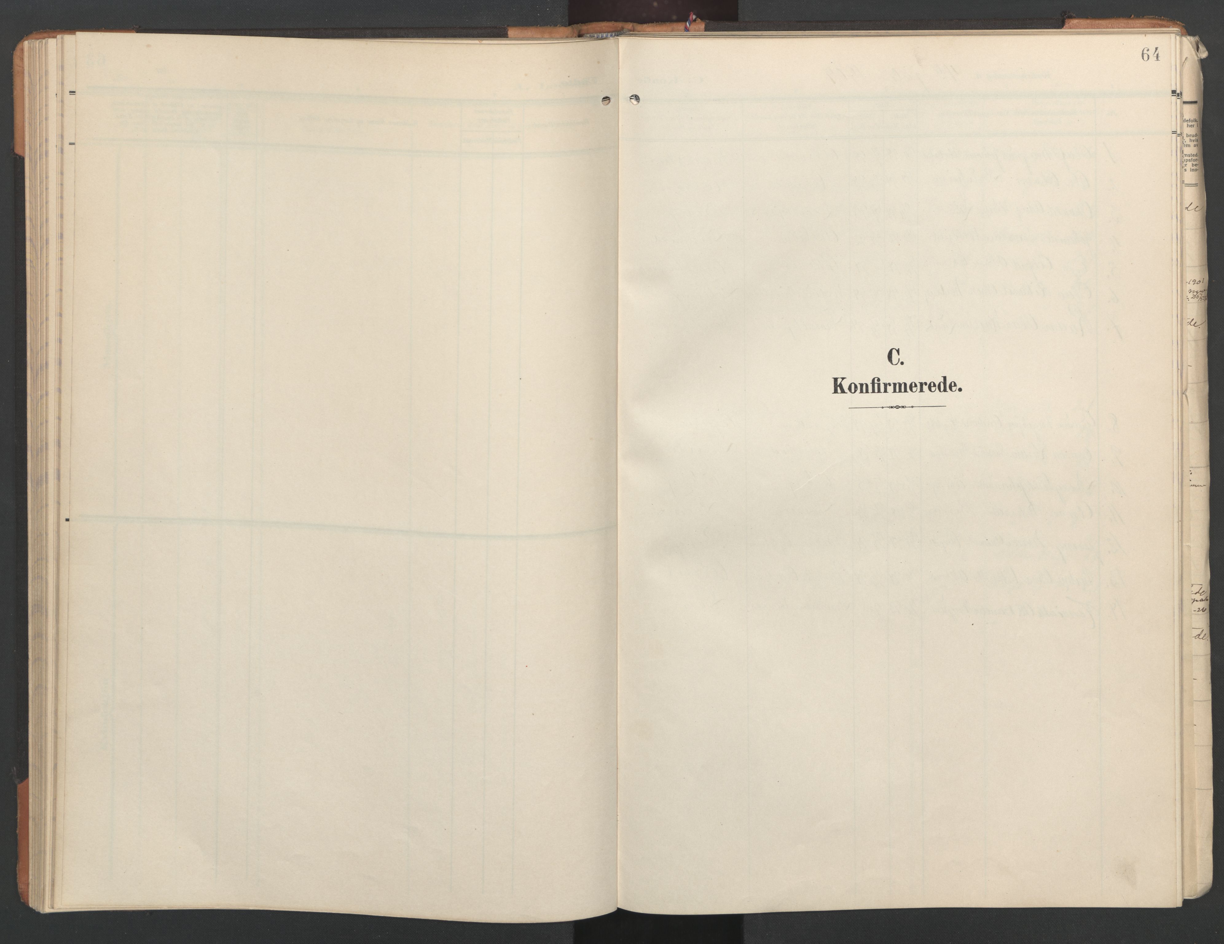 Ministerialprotokoller, klokkerbøker og fødselsregistre - Nord-Trøndelag, SAT/A-1458/746/L0455: Parish register (copy) no. 746C01, 1908-1933, p. 64