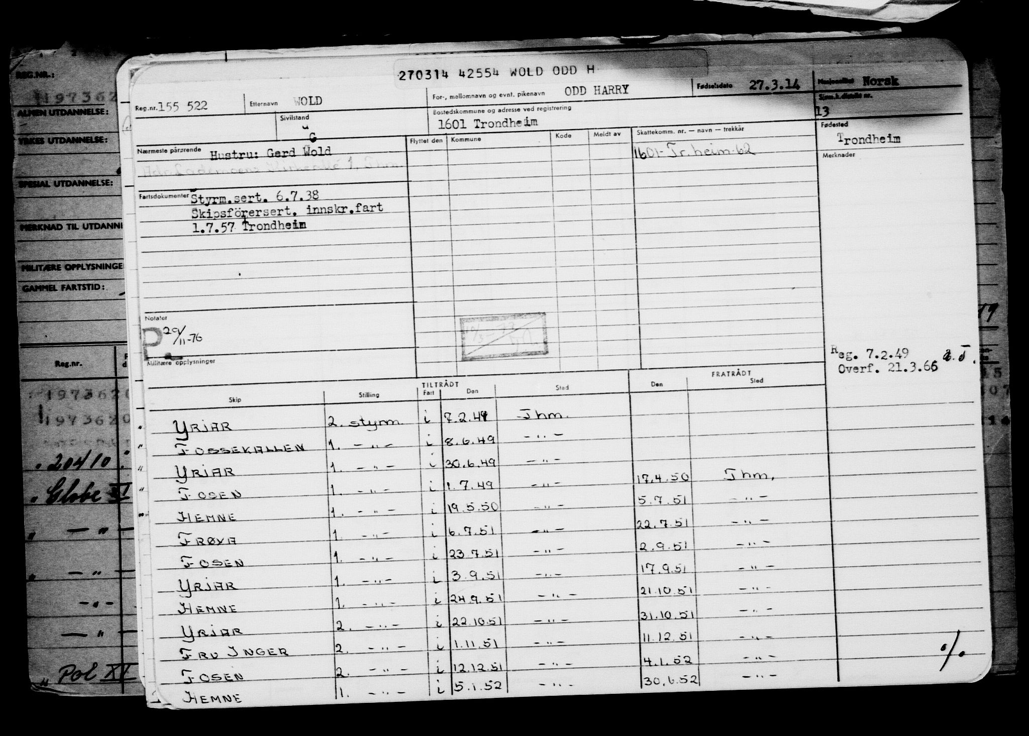 Direktoratet for sjømenn, AV/RA-S-3545/G/Gb/L0119: Hovedkort, 1914, p. 518