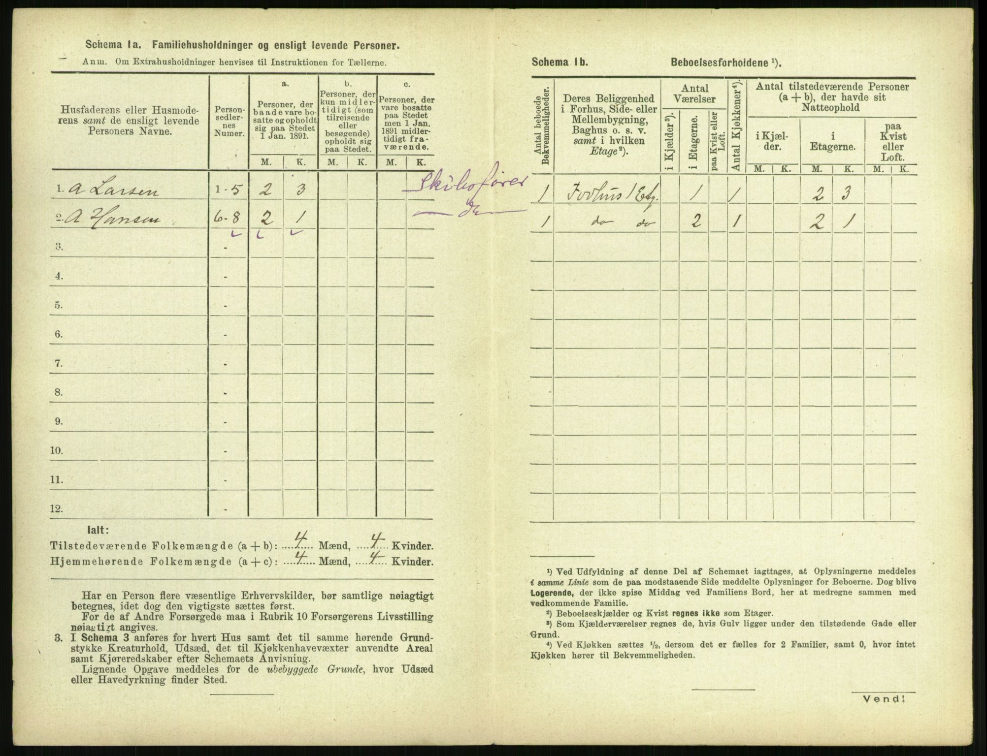 RA, 1891 census for 0802 Langesund, 1891, p. 103