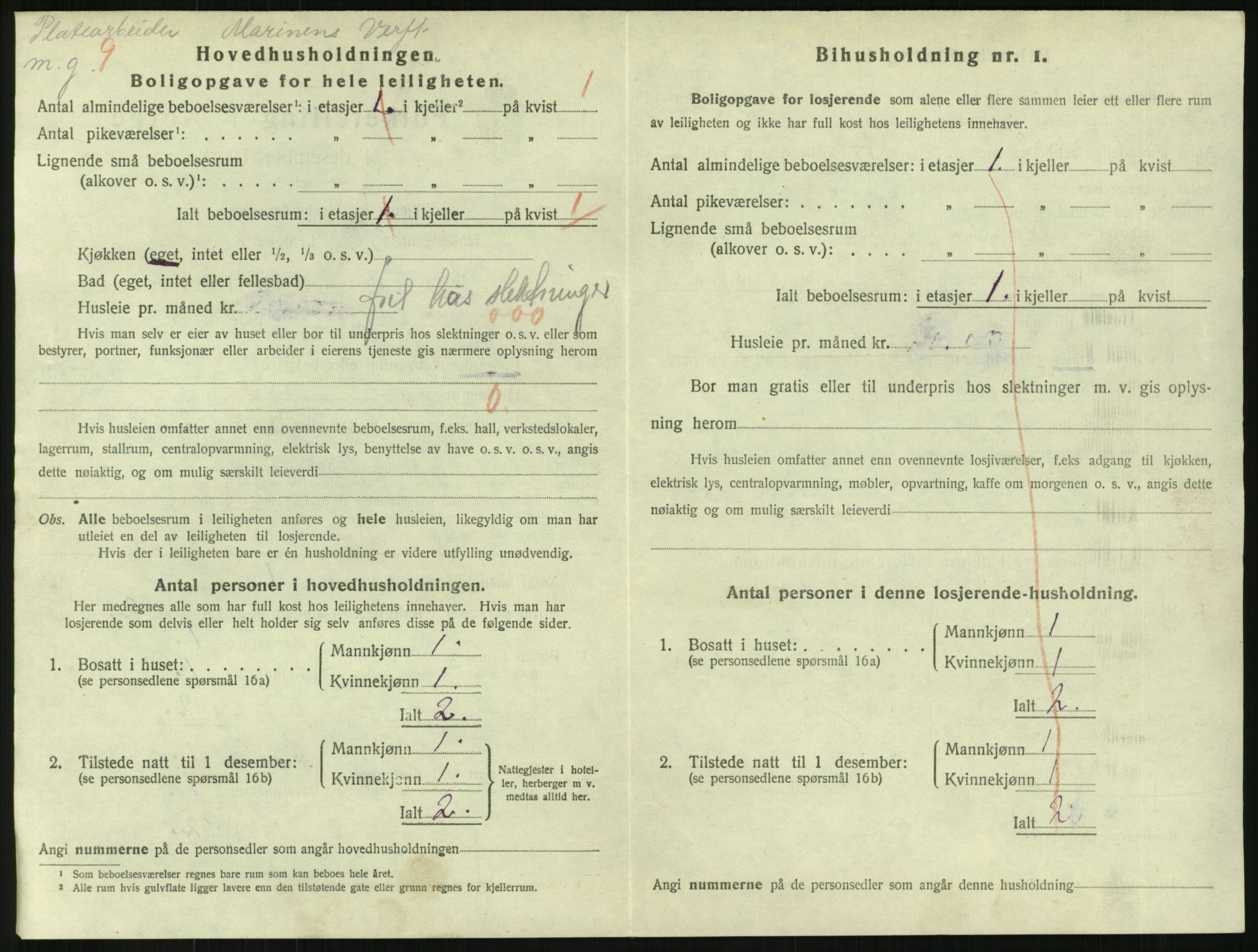 SAKO, 1920 census for Horten, 1920, p. 3710