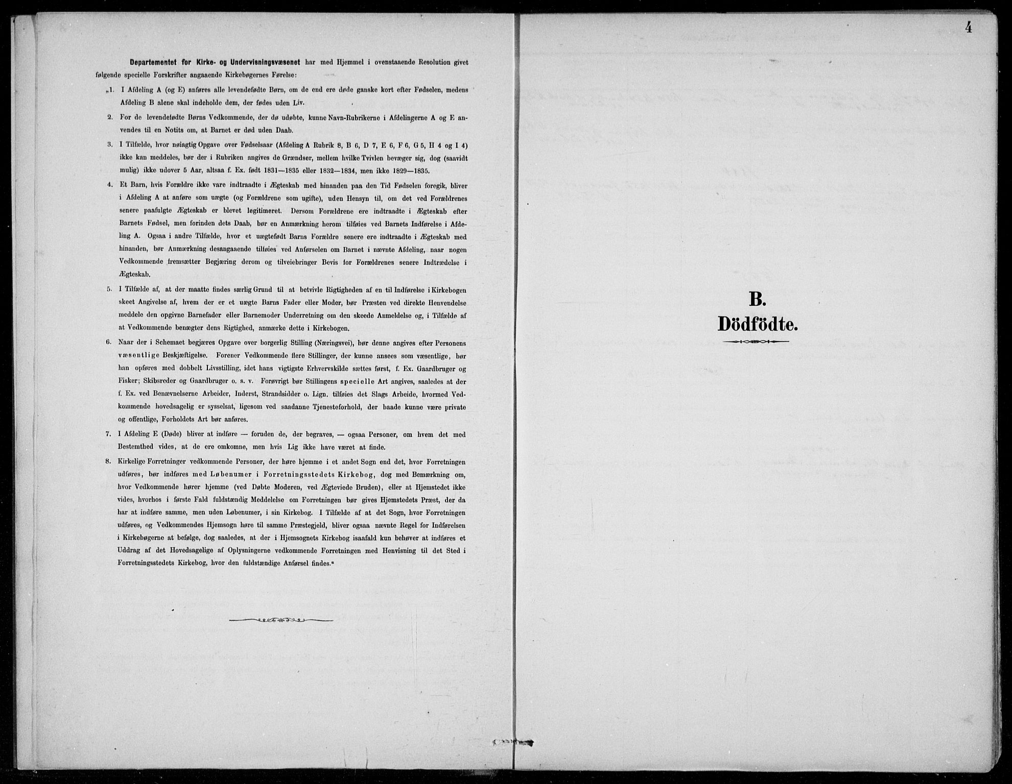 Ullensvang sokneprestembete, SAB/A-78701/H/Haa: Parish register (official) no. B  3, 1882-1911, p. 4