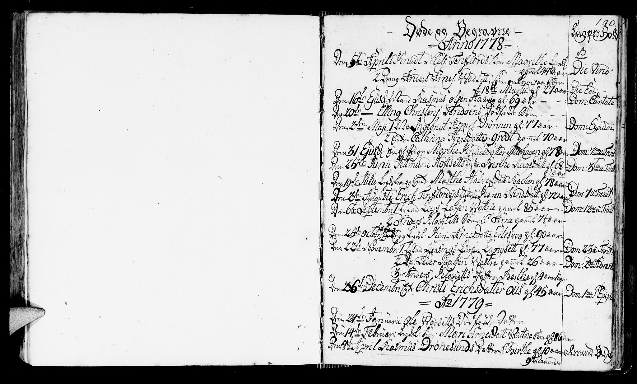 Ministerialprotokoller, klokkerbøker og fødselsregistre - Møre og Romsdal, SAT/A-1454/525/L0372: Parish register (official) no. 525A02, 1778-1817, p. 190