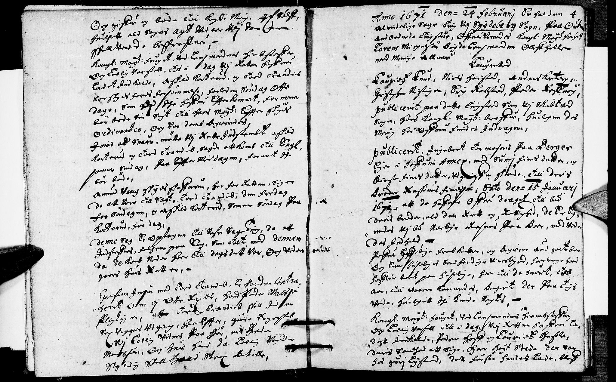 Rakkestad sorenskriveri, SAO/A-10686/F/Fb/L0021: Tingbøker, 1671, p. 3b-4a