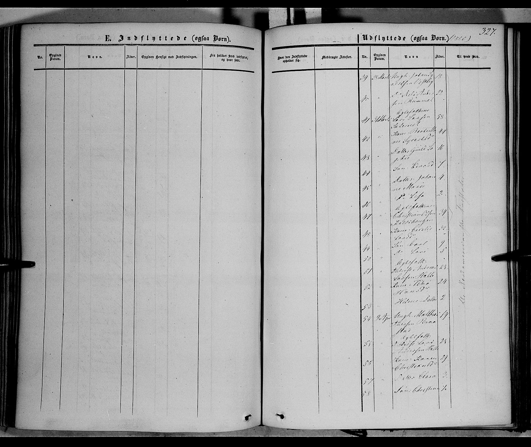 Vardal prestekontor, AV/SAH-PREST-100/H/Ha/Haa/L0006: Parish register (official) no. 6, 1854-1866, p. 327