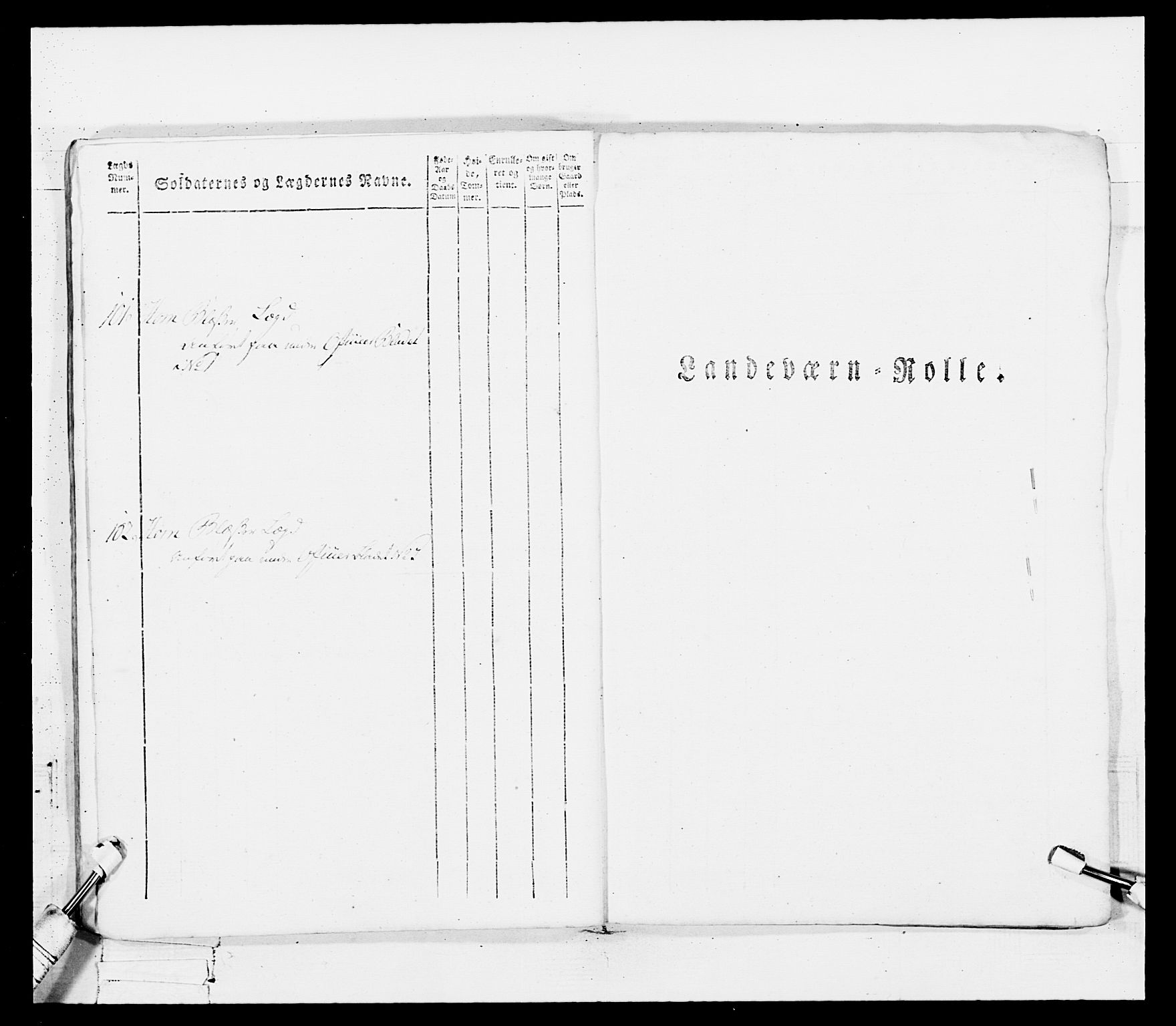 Generalitets- og kommissariatskollegiet, Det kongelige norske kommissariatskollegium, AV/RA-EA-5420/E/Eh/L0100: Bergenhusiske skarpskytterbataljon, 1812, p. 33