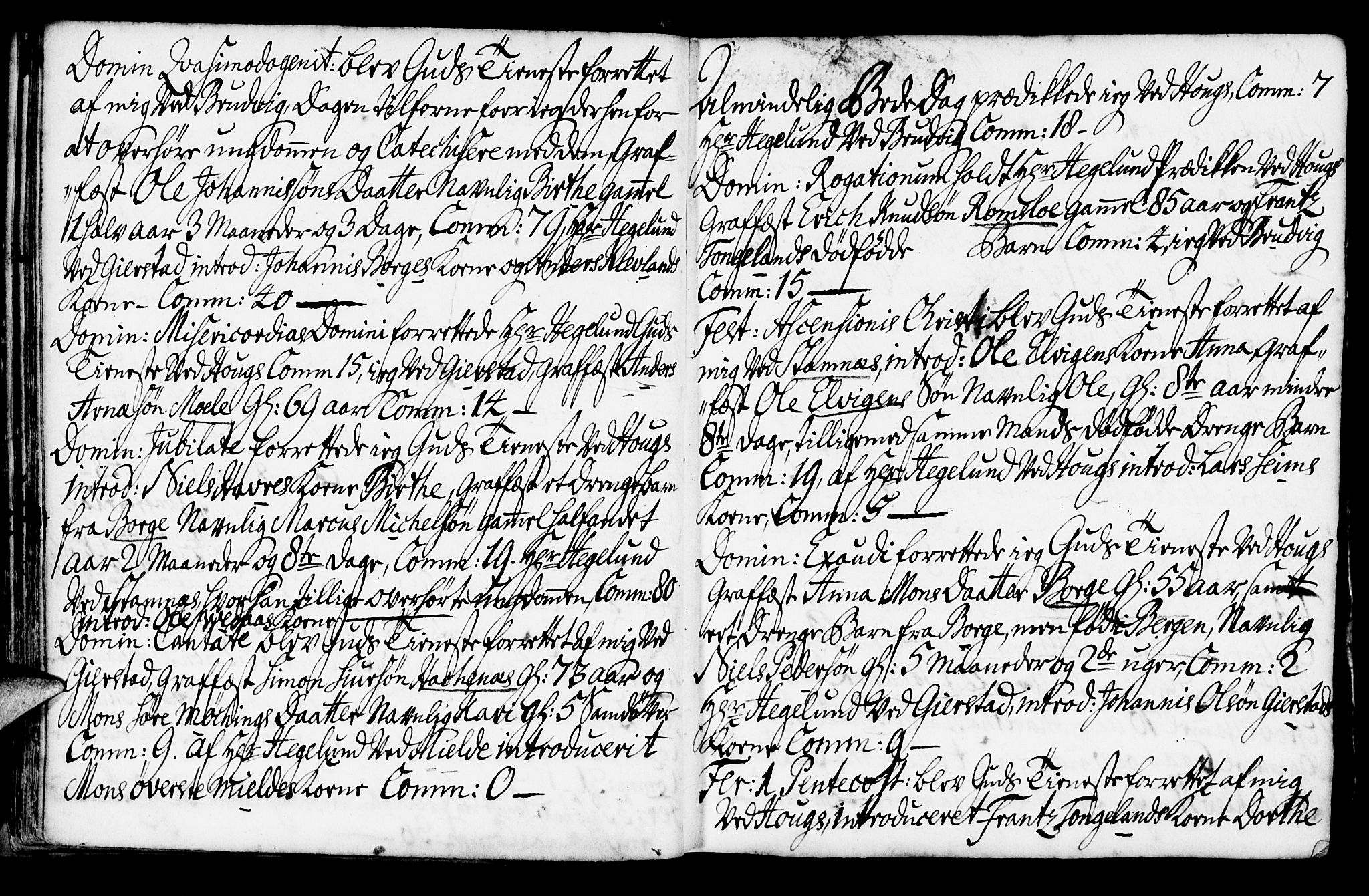 Haus sokneprestembete, AV/SAB-A-75601/H/Haa: Parish register (official) no. A 7, 1748-1766, p. 24