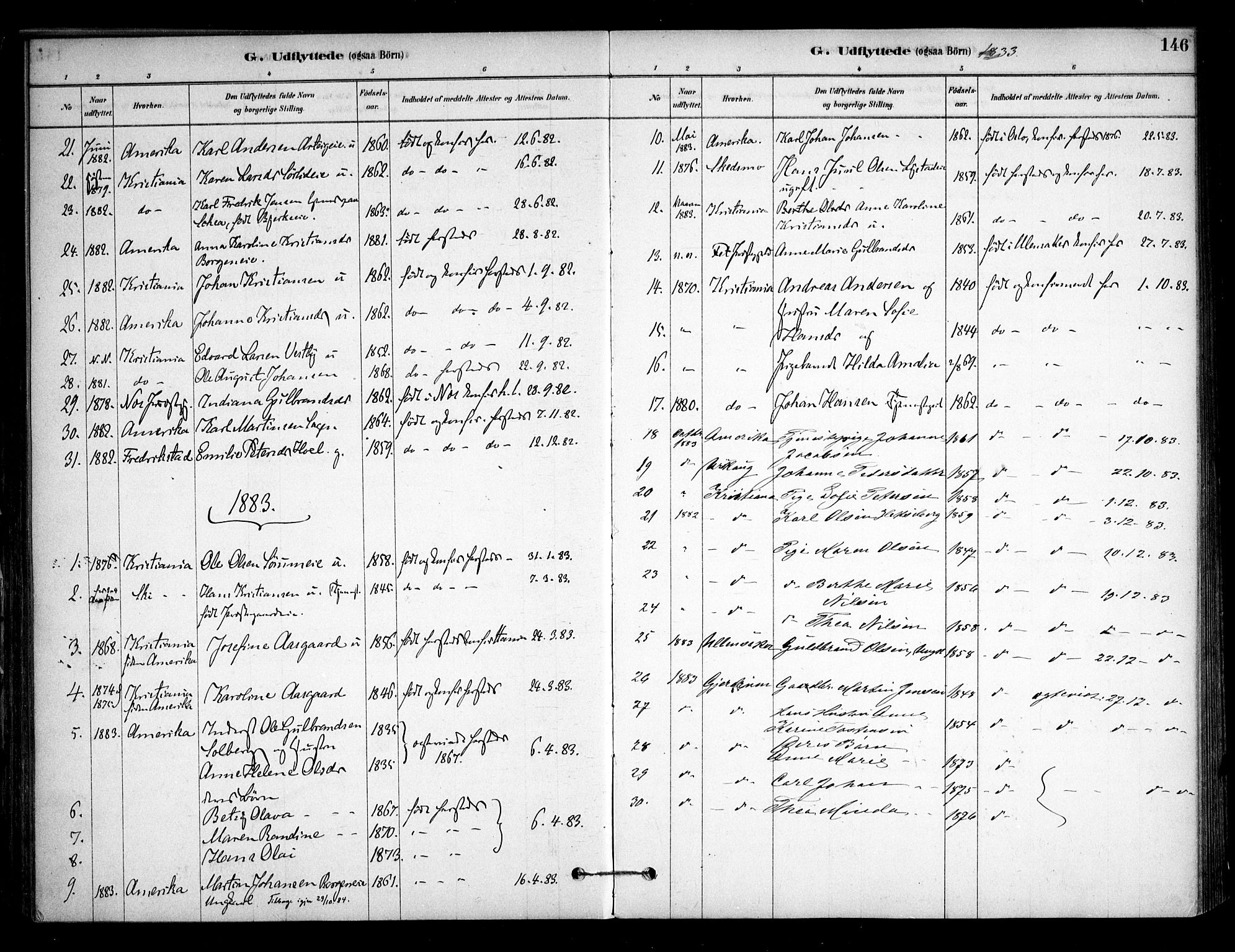 Sørum prestekontor Kirkebøker, AV/SAO-A-10303/F/Fa/L0008: Parish register (official) no. I 8, 1878-1914, p. 146