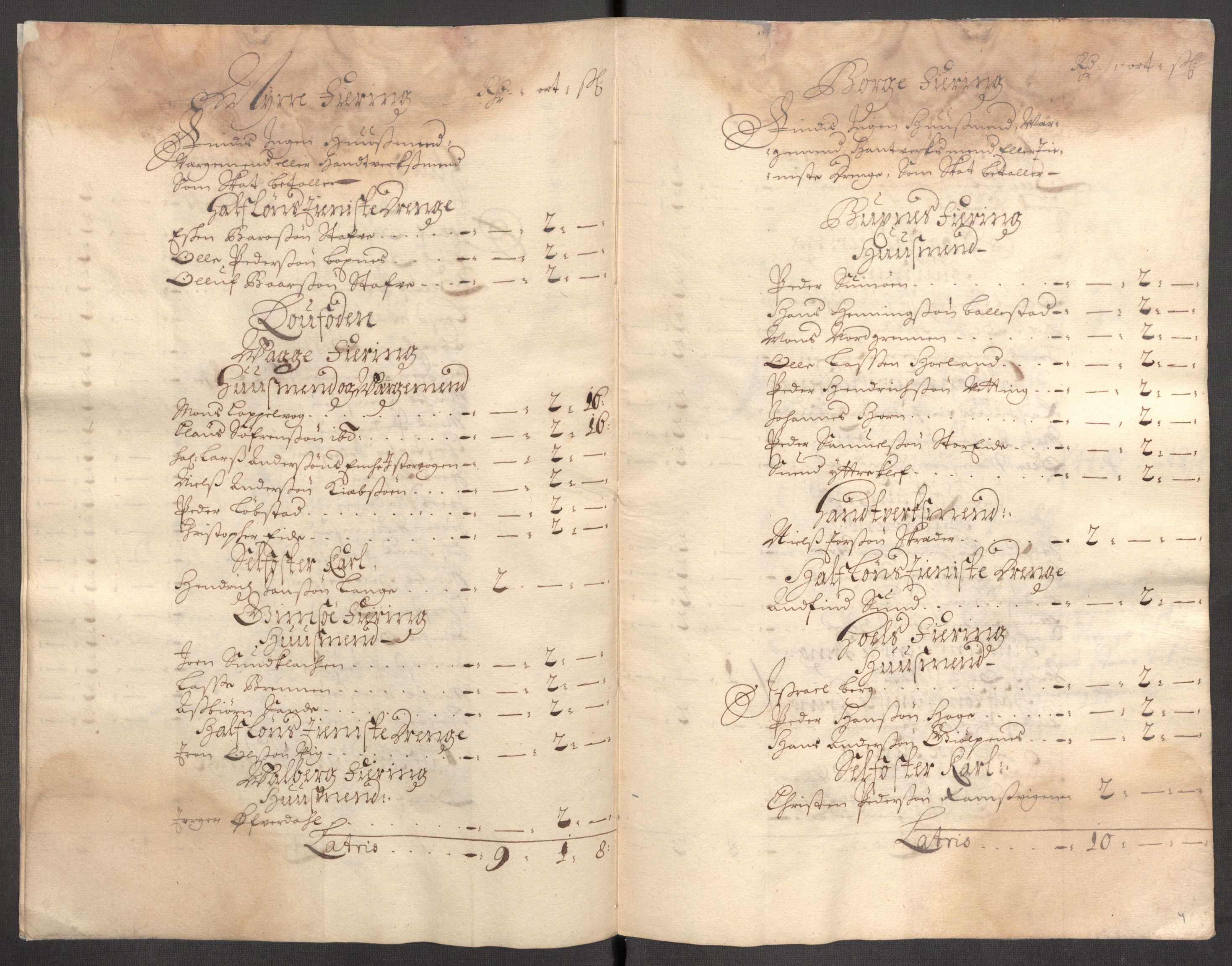 Rentekammeret inntil 1814, Reviderte regnskaper, Fogderegnskap, AV/RA-EA-4092/R67/L4678: Fogderegnskap Vesterålen, Andenes og Lofoten, 1696-1708, p. 45