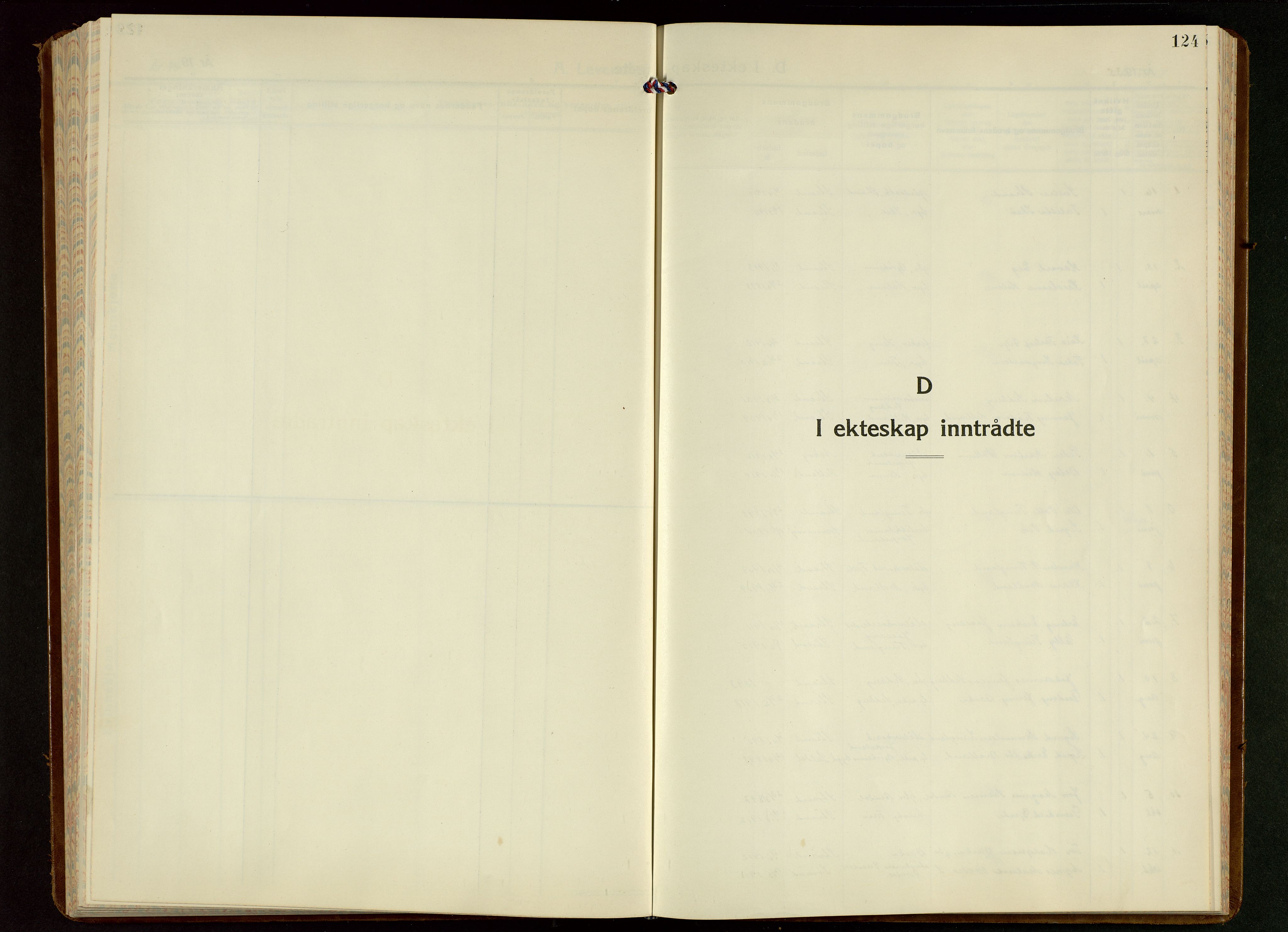 Strand sokneprestkontor, SAST/A-101828/H/Ha/Hab/L0006: Parish register (copy) no. B 6, 1933-1950, p. 124