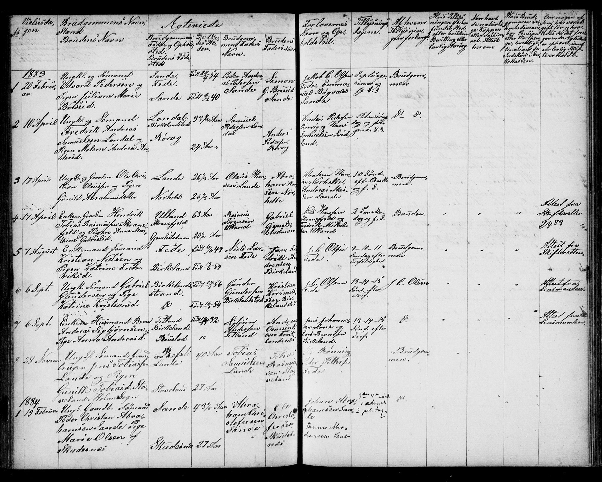 Kvinesdal sokneprestkontor, SAK/1111-0026/F/Fb/Fba/L0003: Parish register (copy) no. B 3, 1858-1893, p. 188